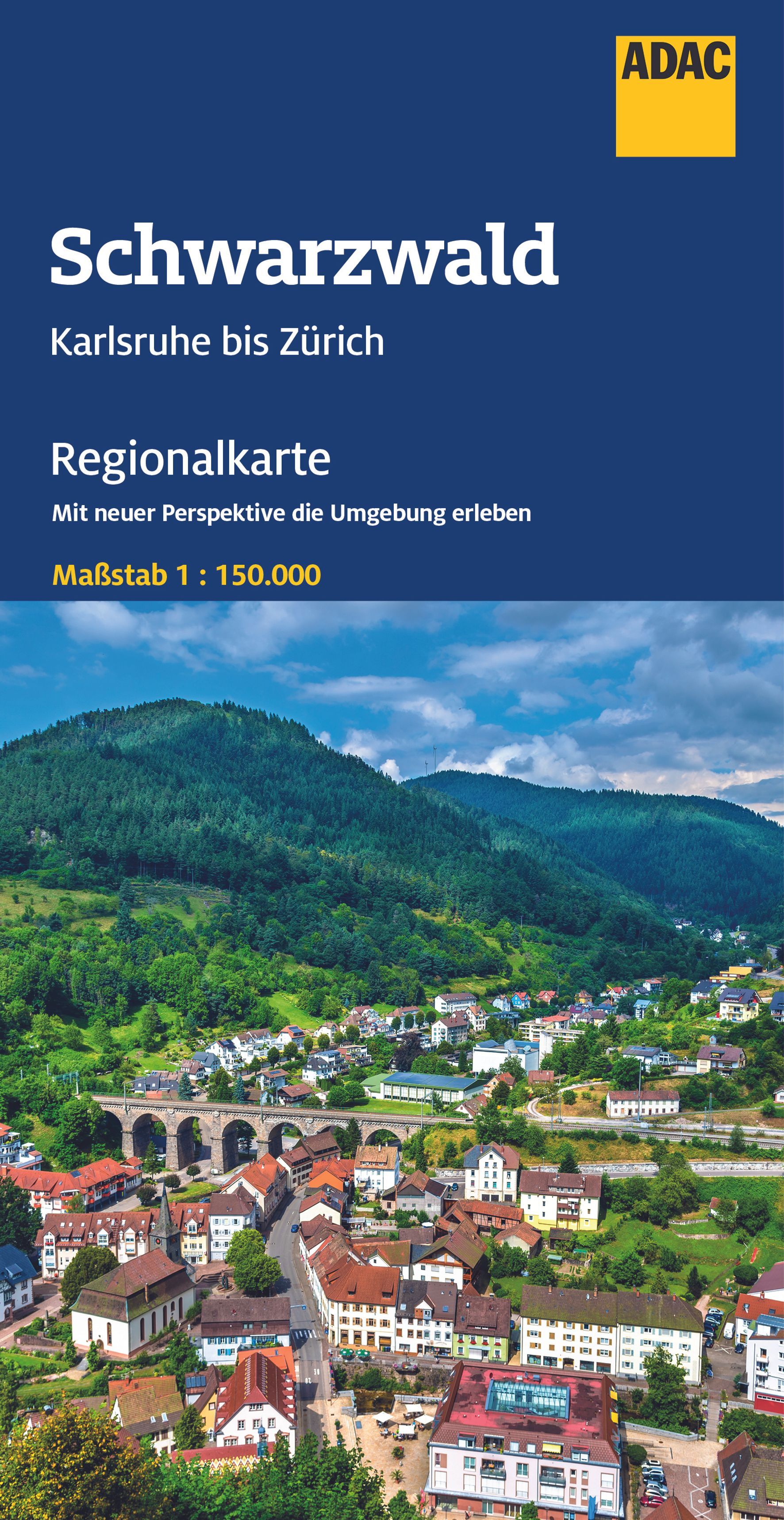 ADAC Regionalkarte Schwarzwald Cover, Karte, ADAC, Schwarzwald