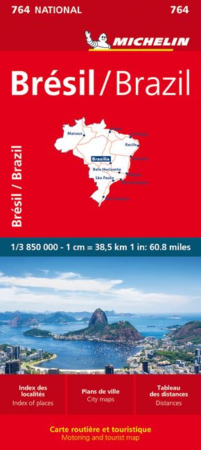 9782067259836 Cover Michelin Nationalkarte Brasilien