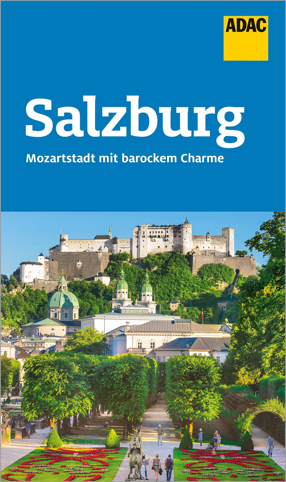 ADAC Reiseführer Salzburg Festung, Gras, Garten, Park, Stadt