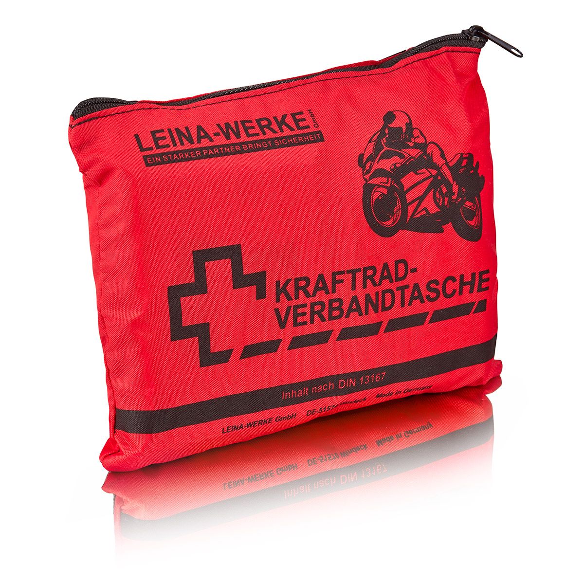 Verbandstasche für KRAD Rot