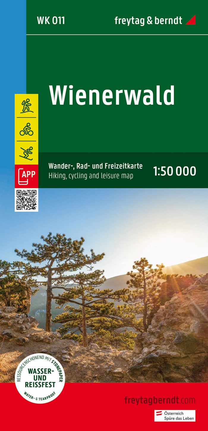 9783707920642 Cover, Karte Wienerwald
