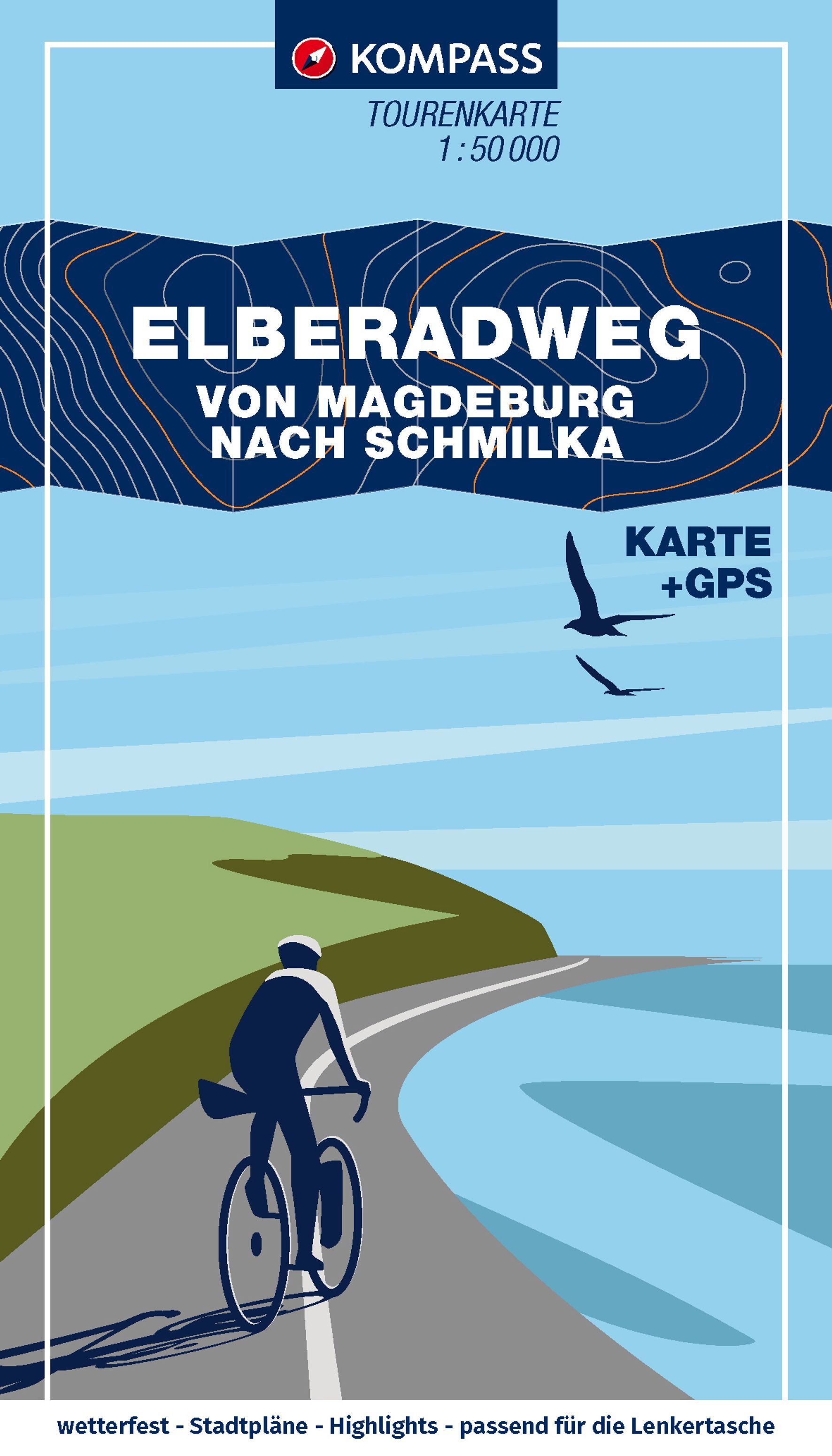 Fahrradkarte, Radsport, Karte, GPS, Wegbeschreibung