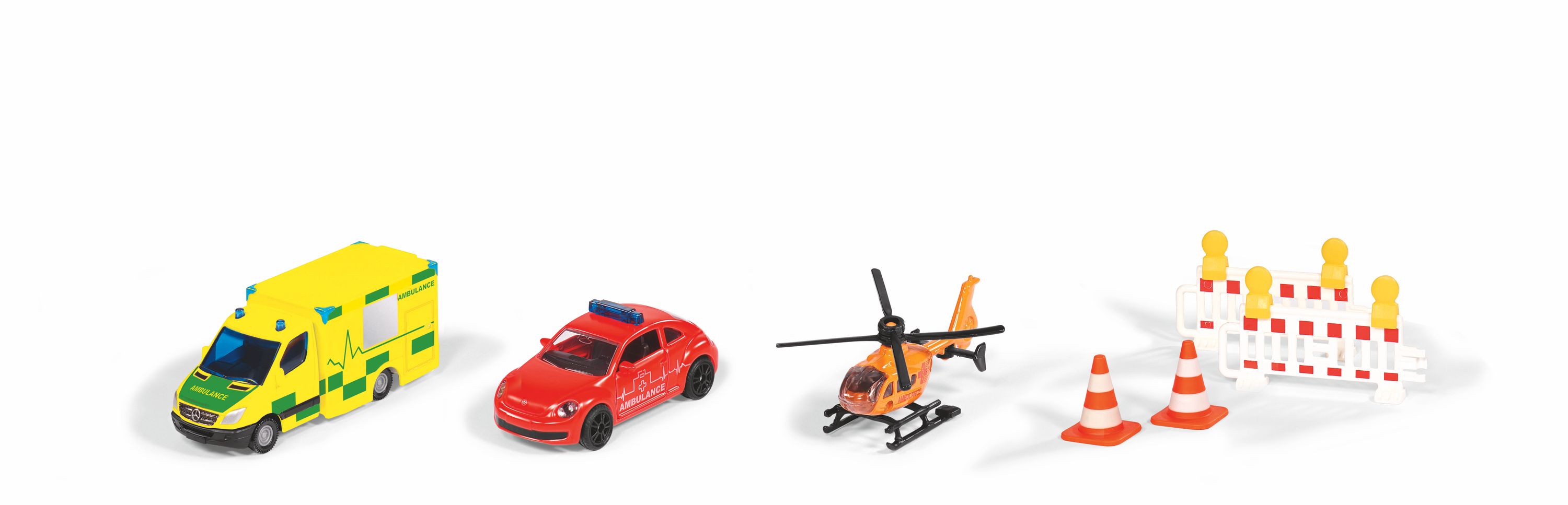 Siku Geschenkset Rettung Hubschrauber, Transport, Fahrzeug, Spielzeug, Auto