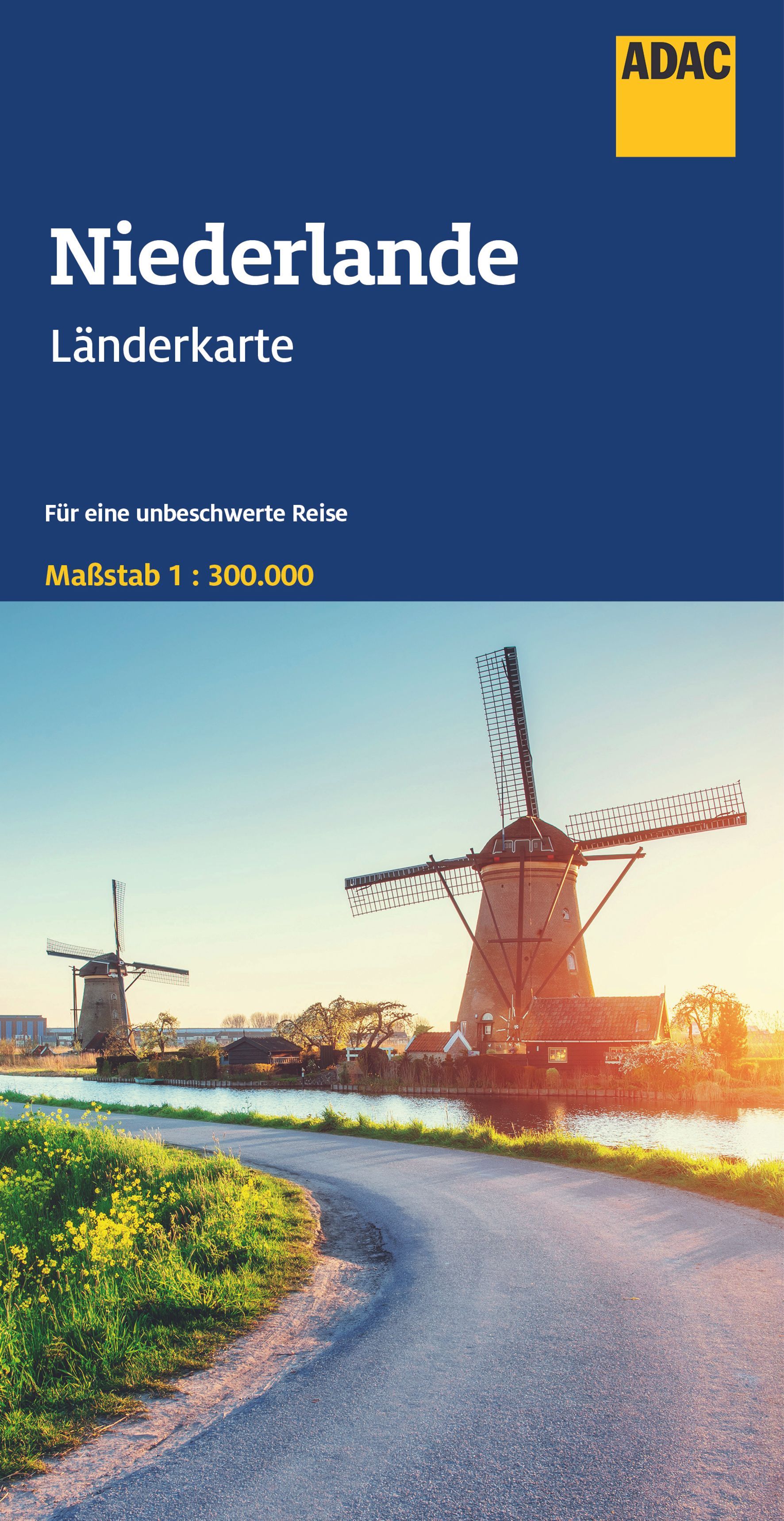 9783826423376 Cover ADAC Länderkarte Niederlande