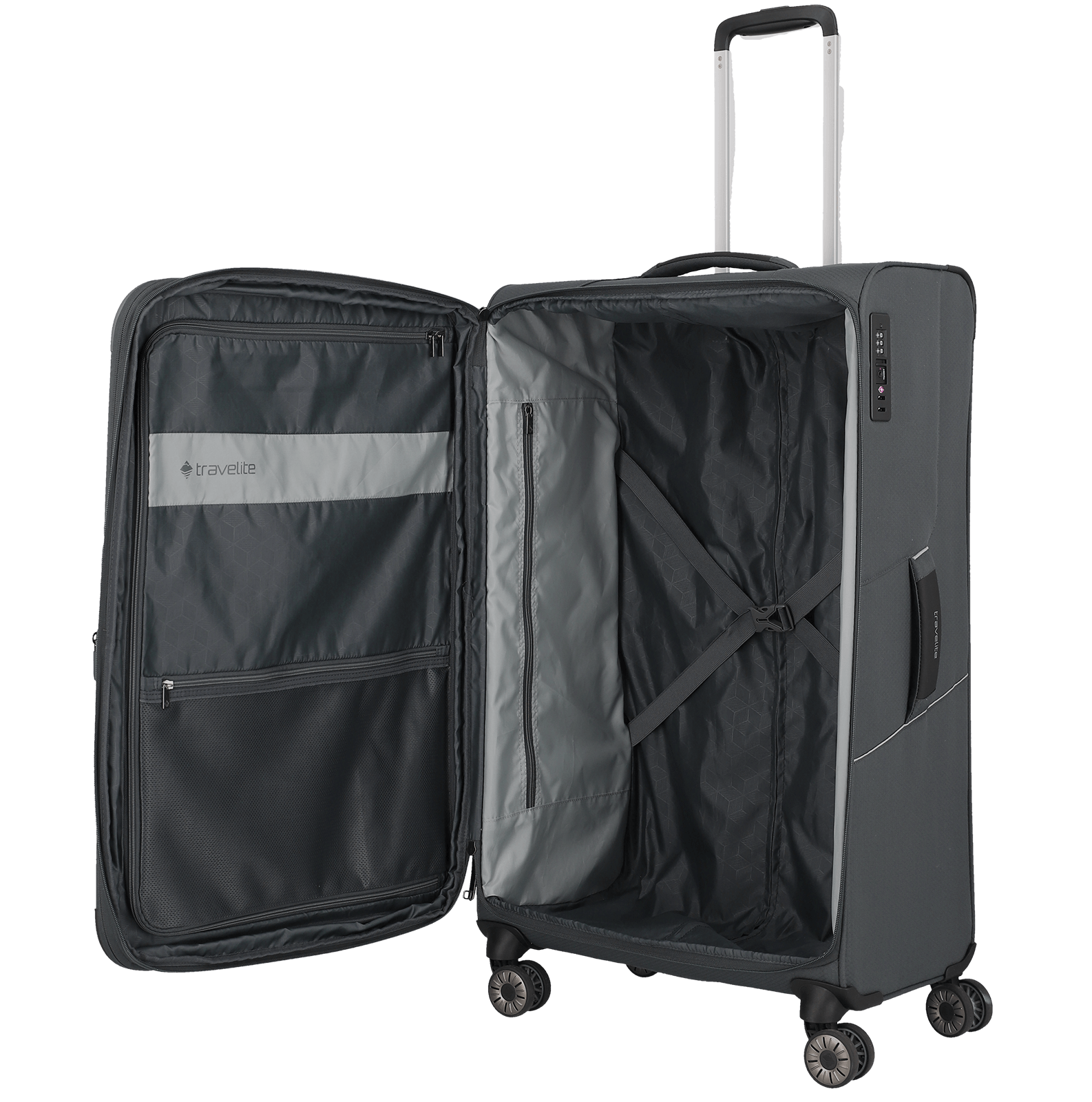 Trolley, Koffer, Schwarz