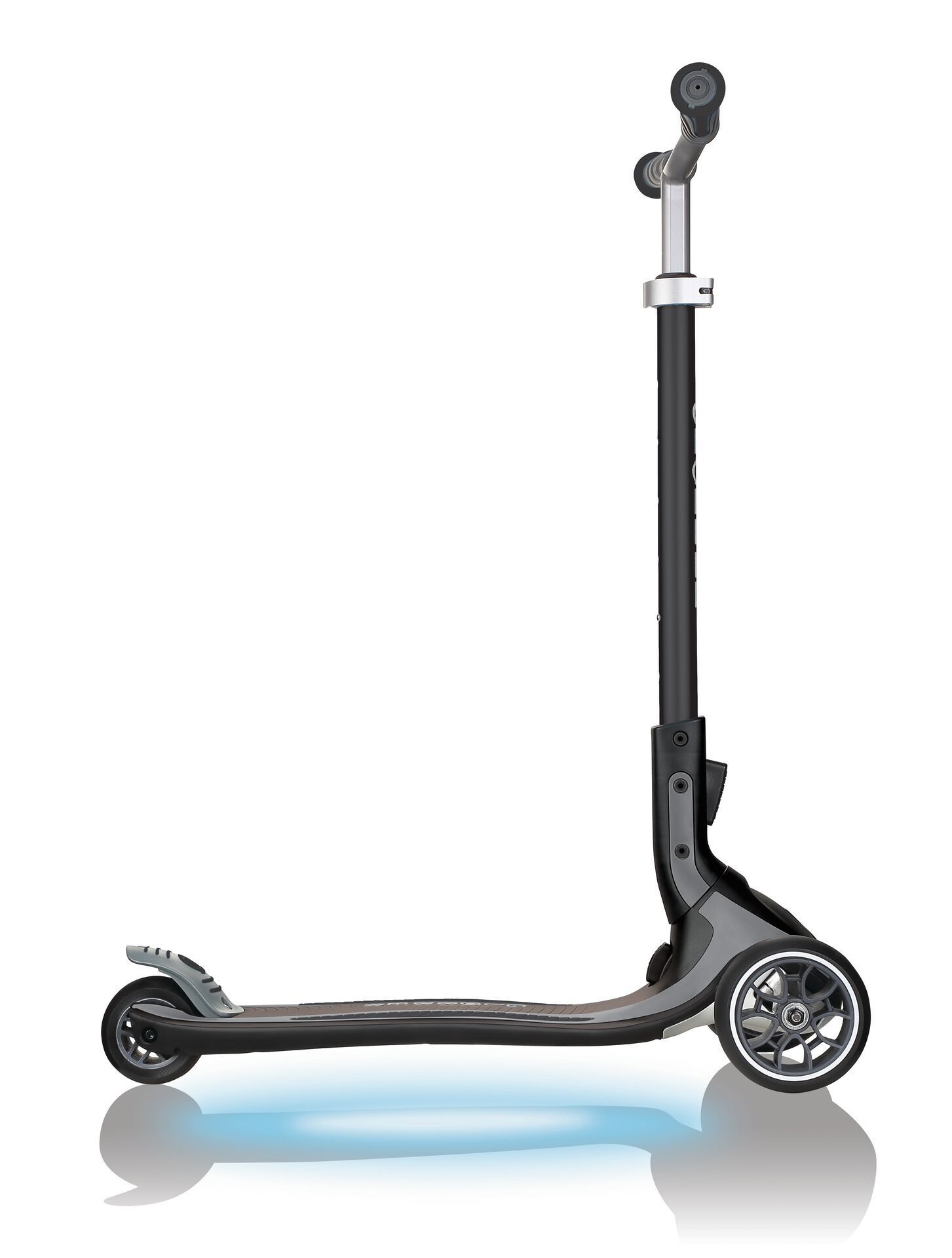 Transport, Fahrzeug, Kinderroller, Roller, Schwarz, Rad