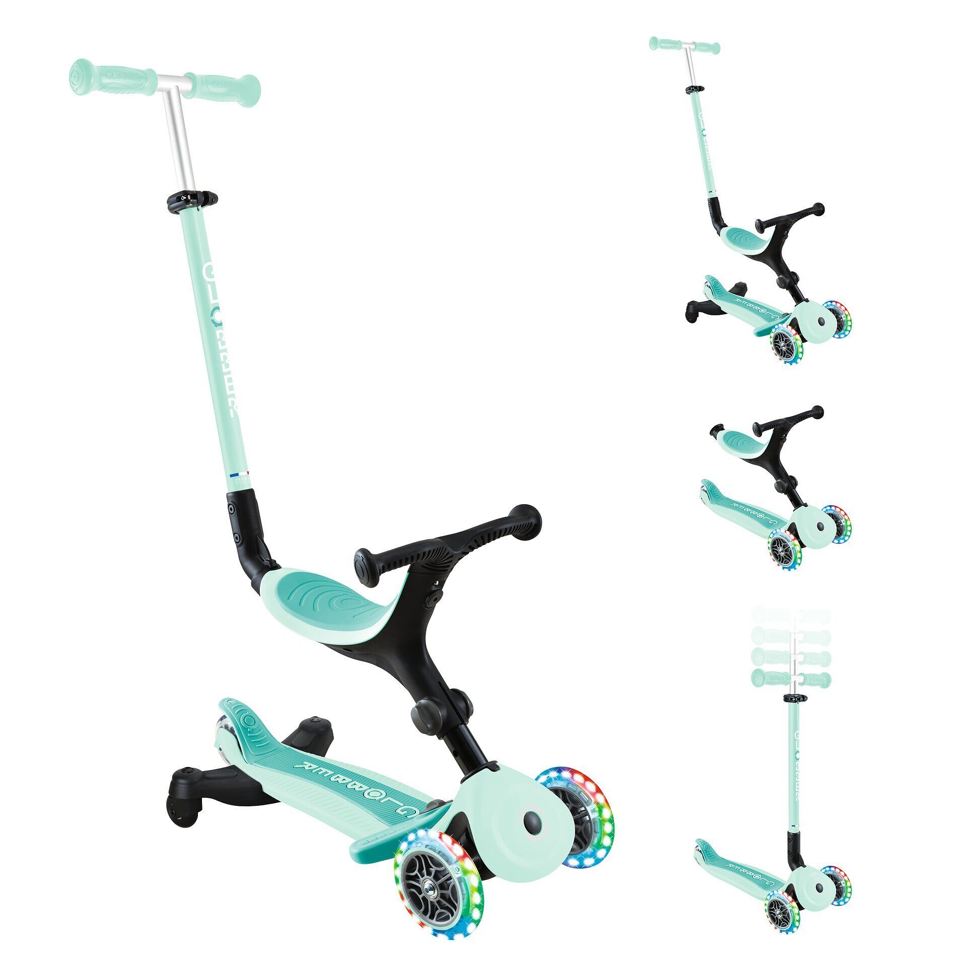 Roller, Transport, Fahrzeug, Rad,Tretroller, Mint, Kinderroller