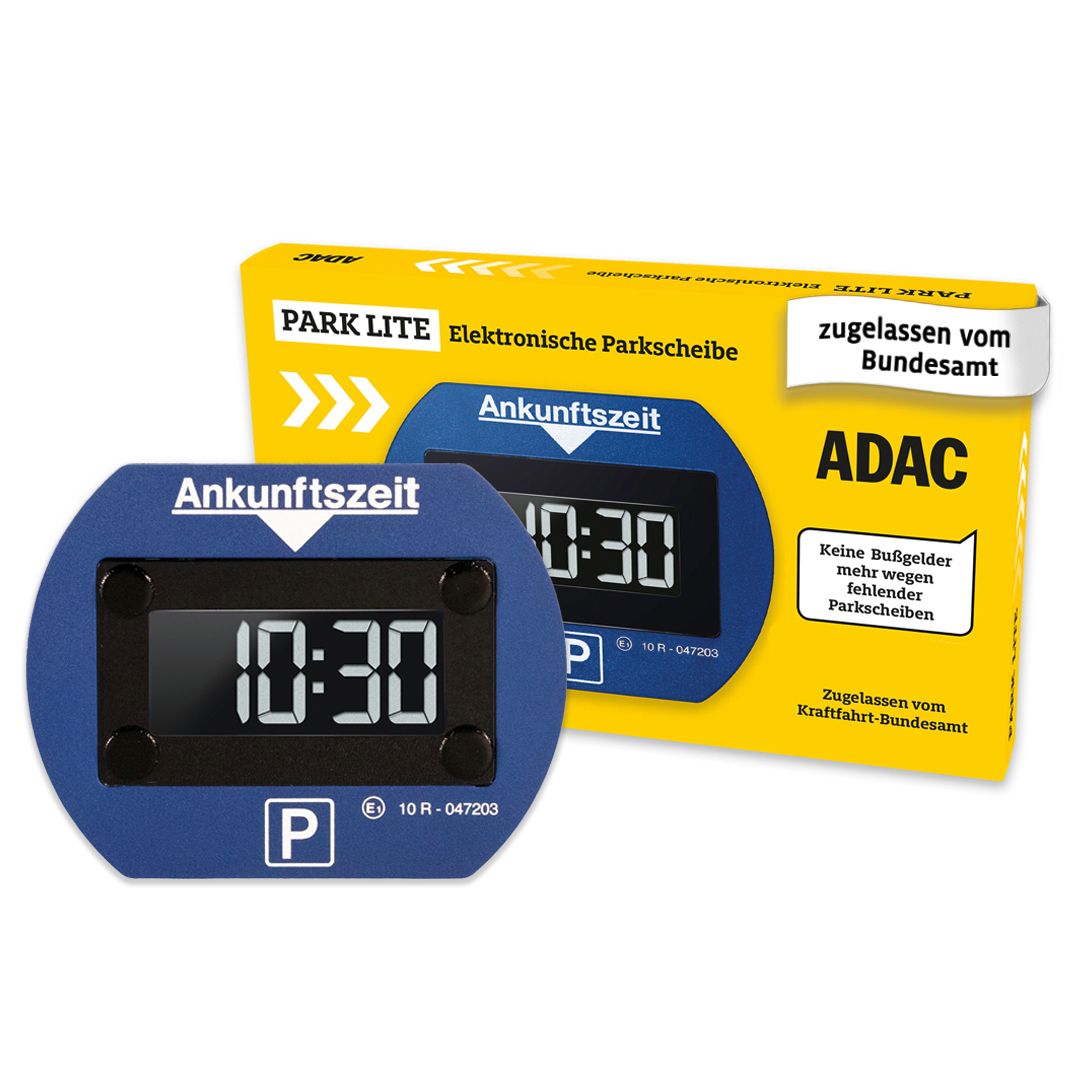 B0BXDBK9DY-MAIN Verpackung und Parkscheibe