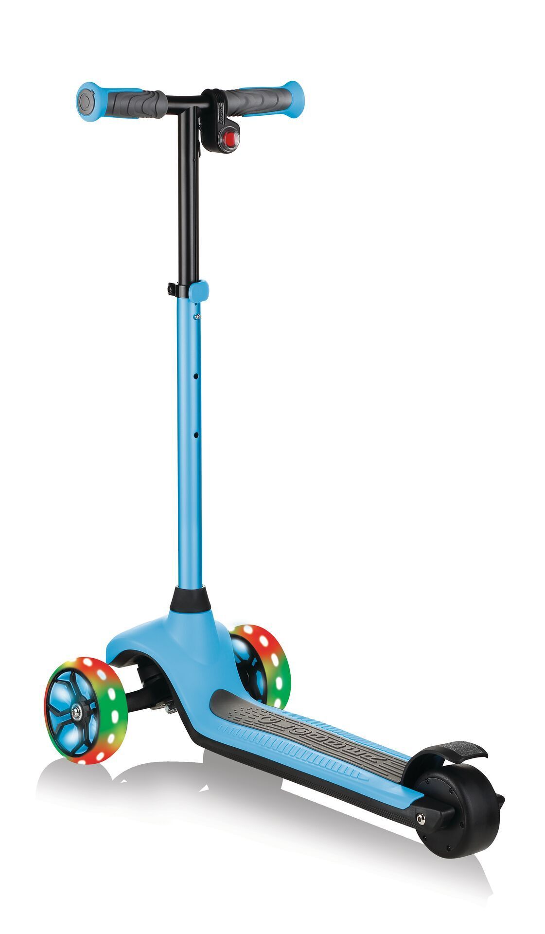 Transport, Fahrzeug, Kinderroller, Tretroller, Blau, Rad