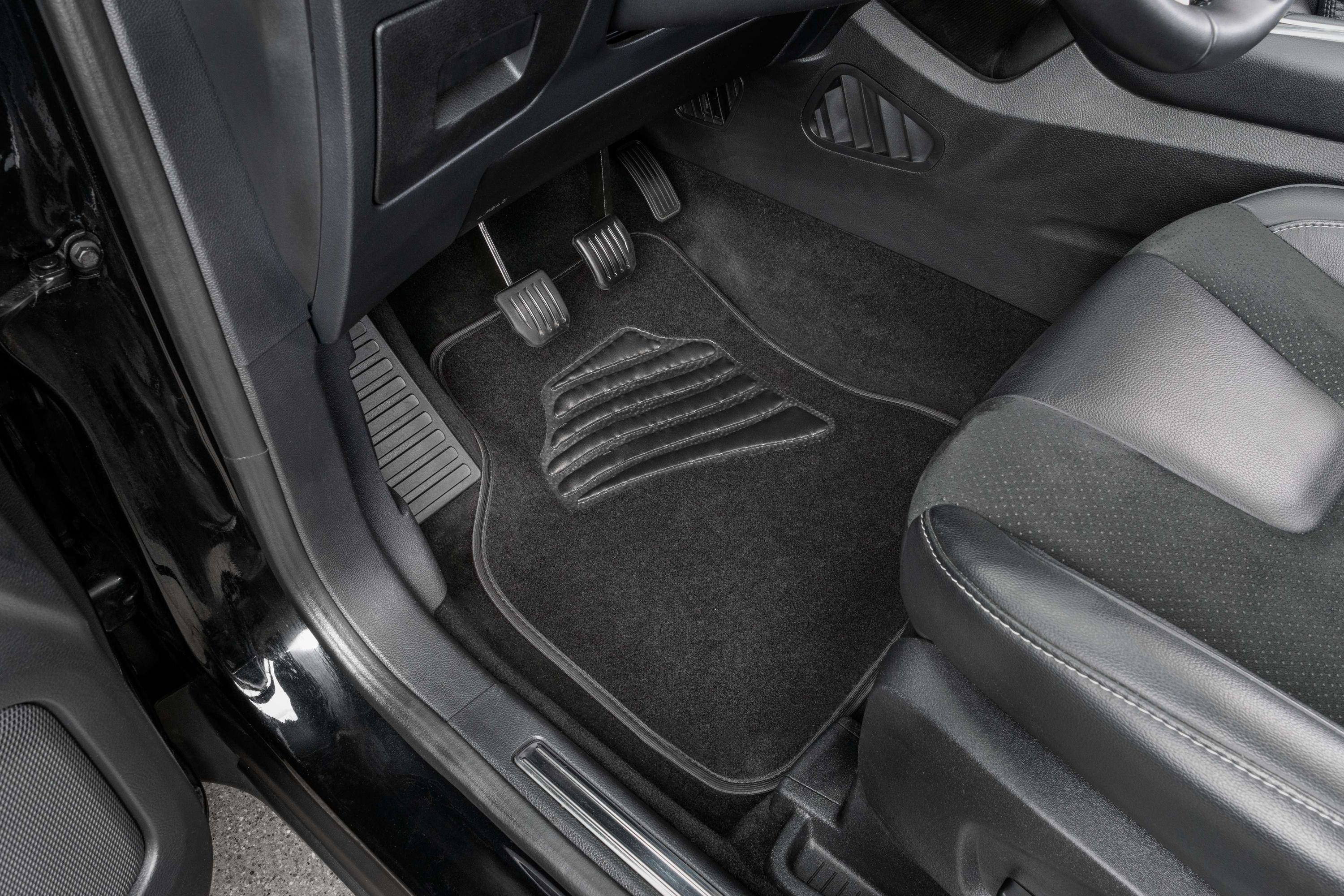 schwarz, matte, auto