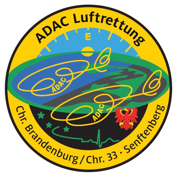 Fanpatch-Chr-Brandenburg_Chr-33-Senftenberg Fanpatch ADAC Luftrettung Christoph Brandenburg und Senftenberg