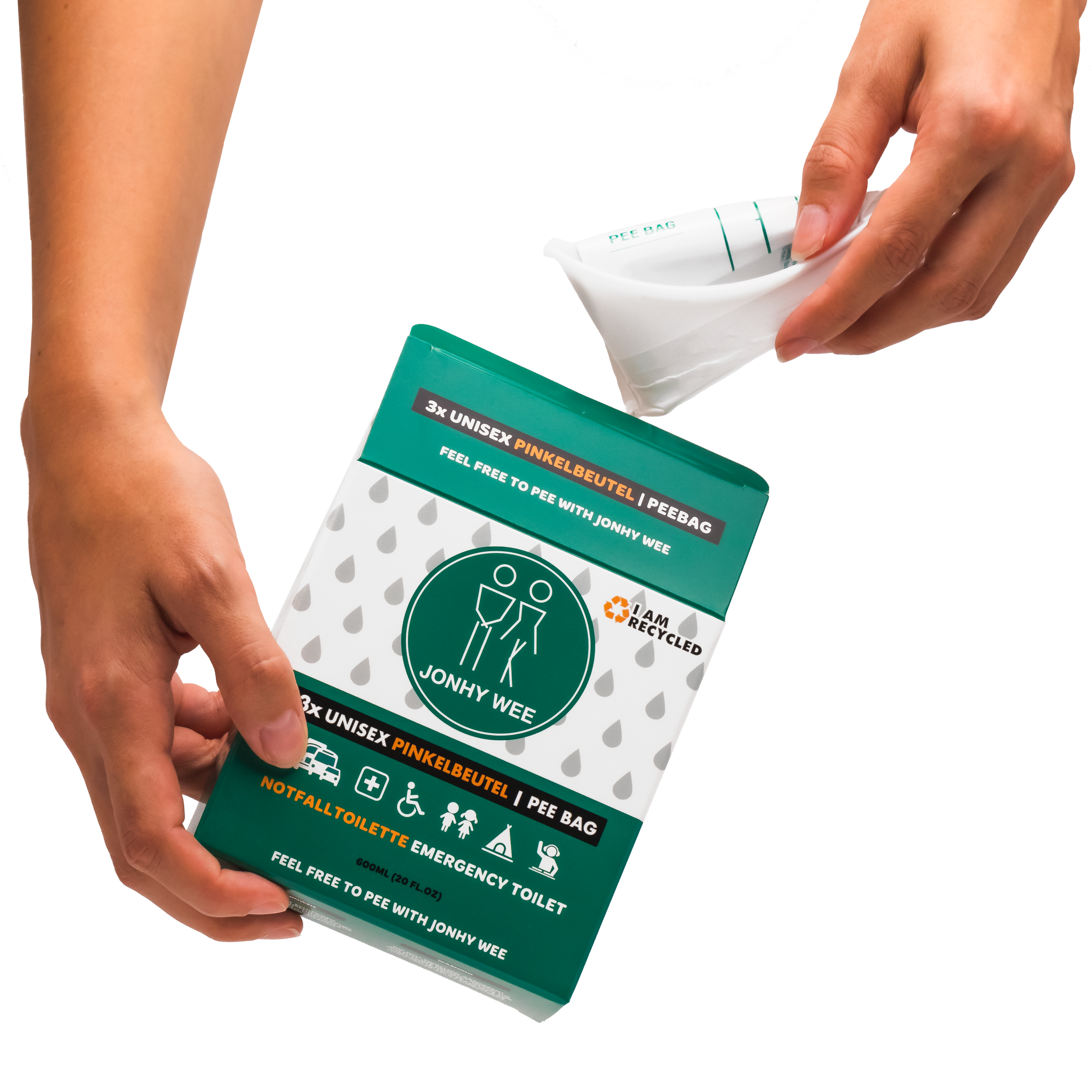 Verpackung, Pinkelbeutel