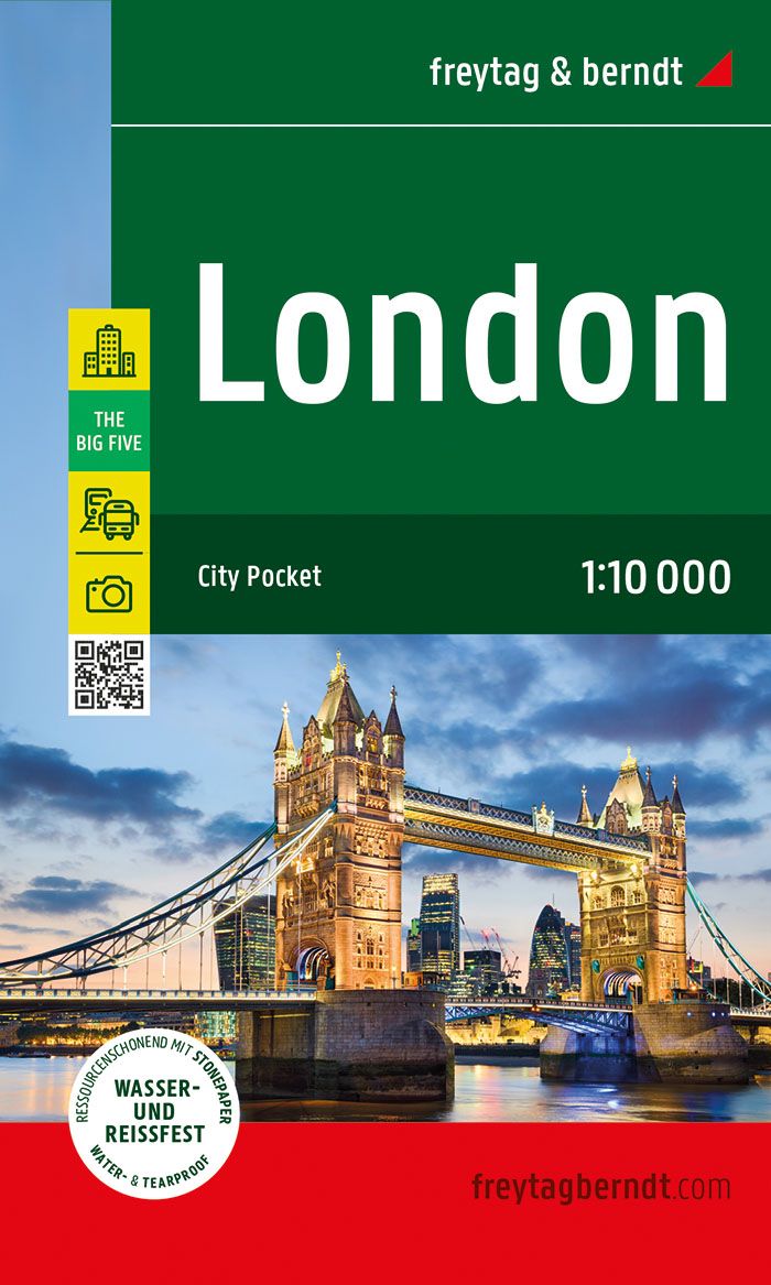 9783707922417 Cover Freytag&Berndt Stadtplan London