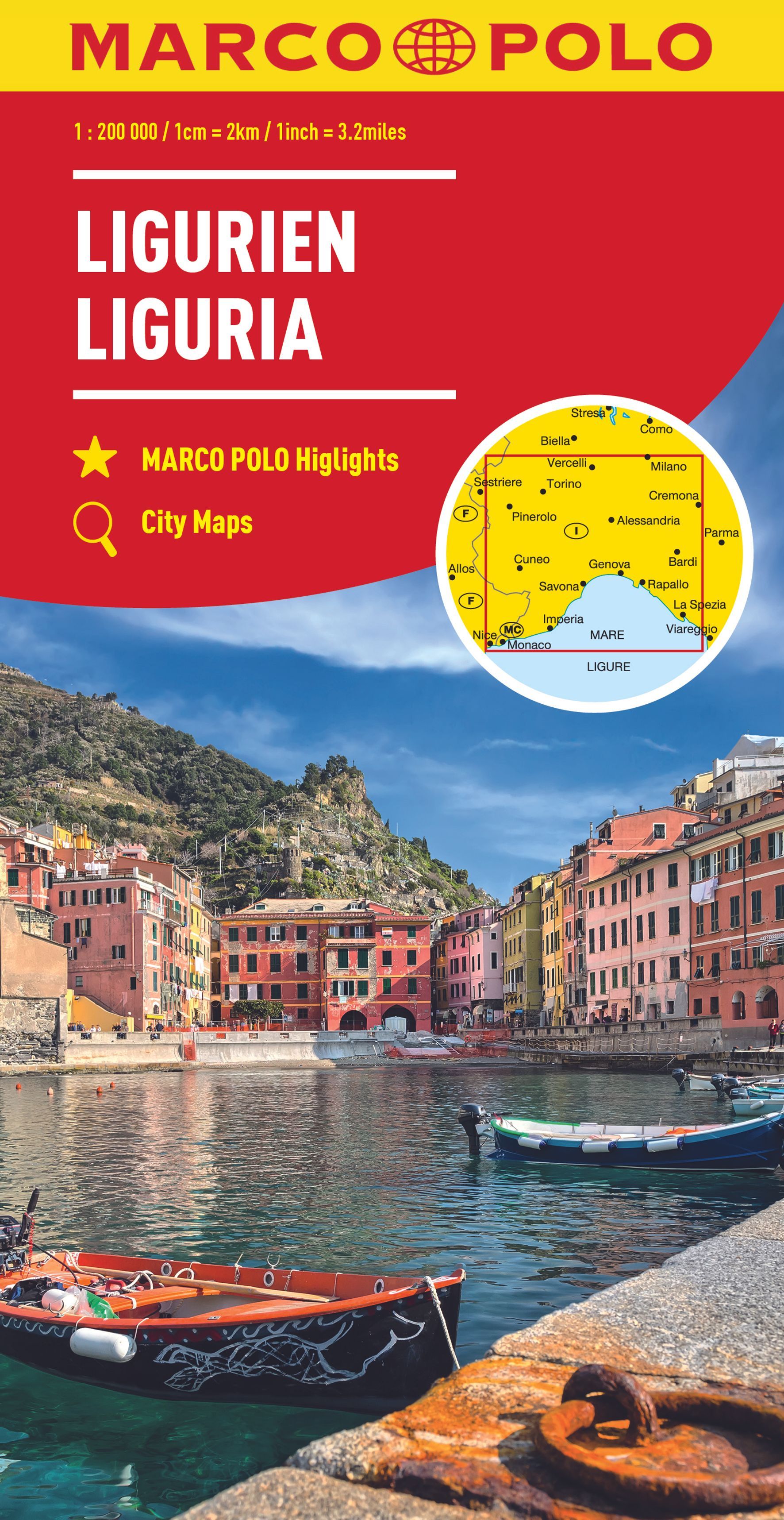 9783575018618 Cover Marco Polo Reisekarte Ligurien
