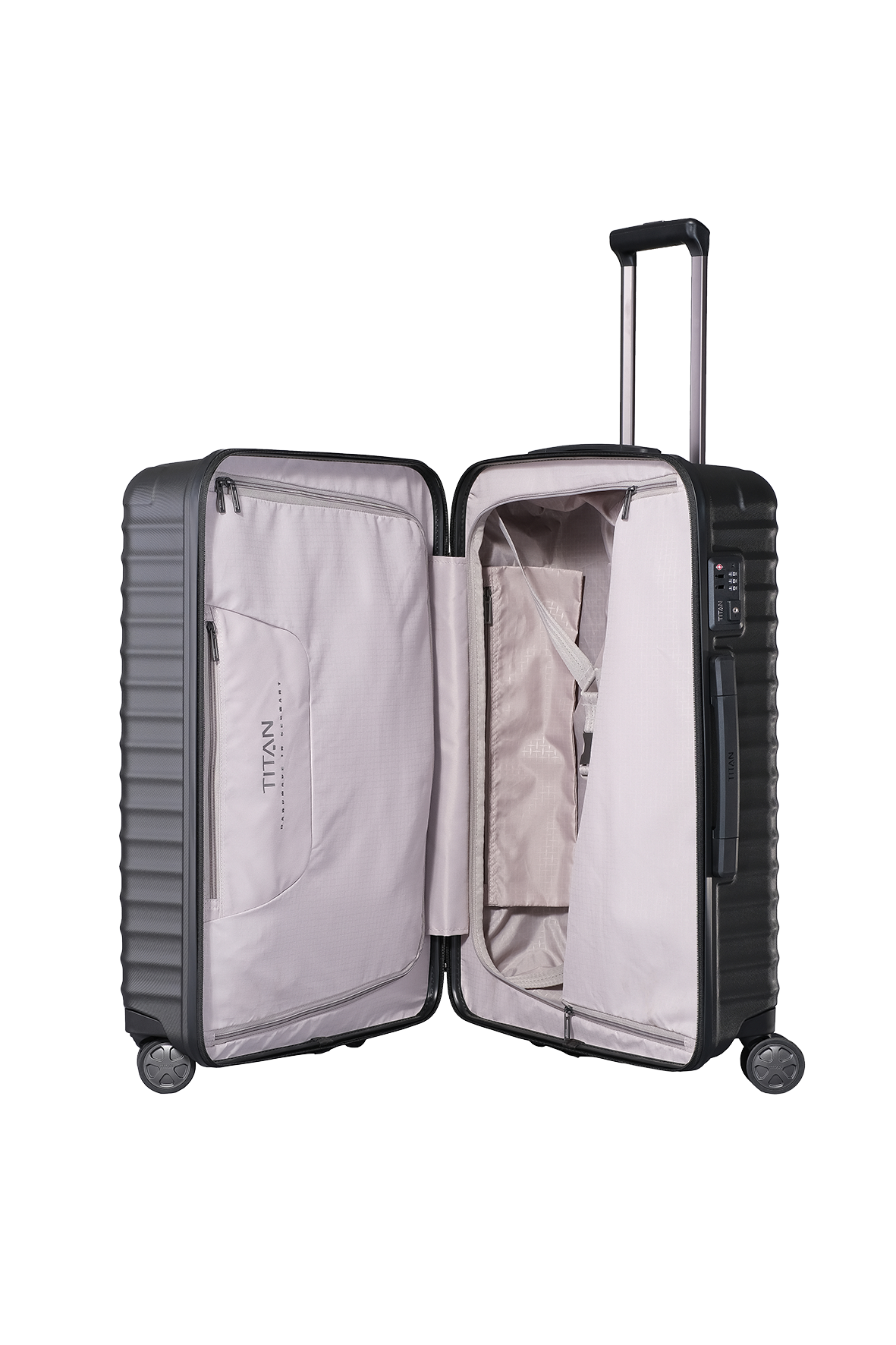 Gepäck, Koffer, Grau