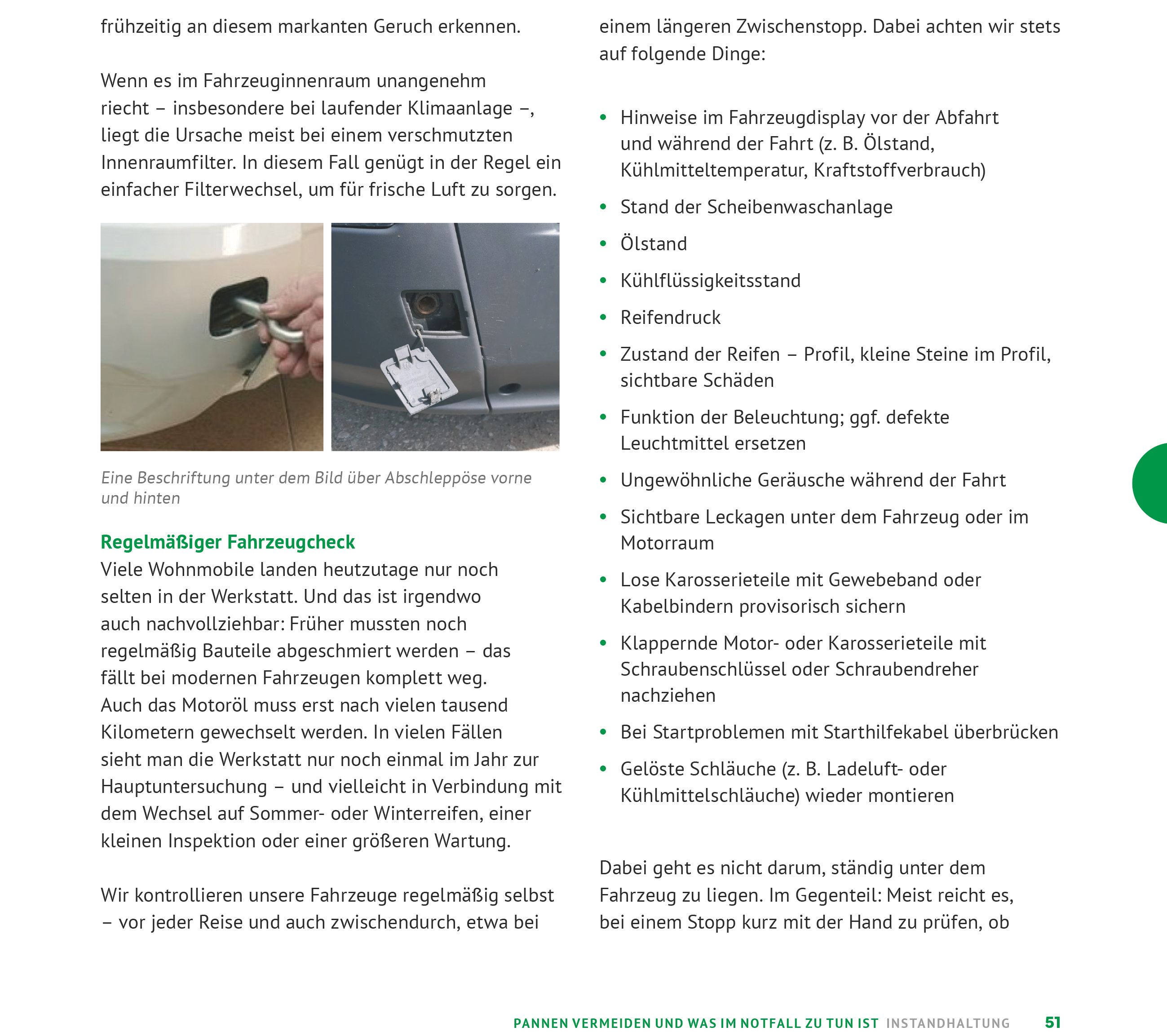 Innenansicht Seiten mit Texten und  Bildern