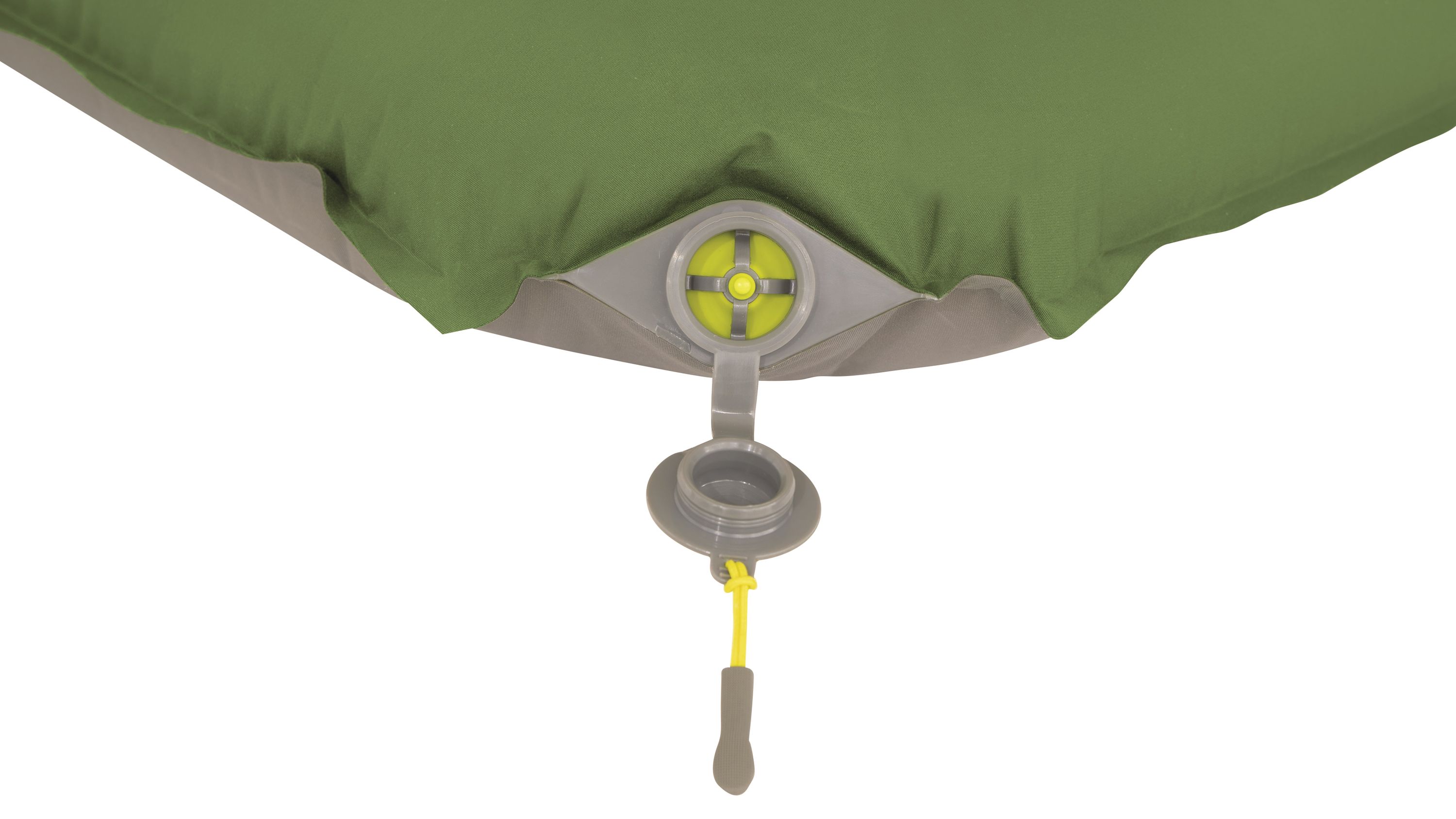 996157032 Outwell Campingmatte Dreamcatcher double. Grün. Detailansicht Ventil