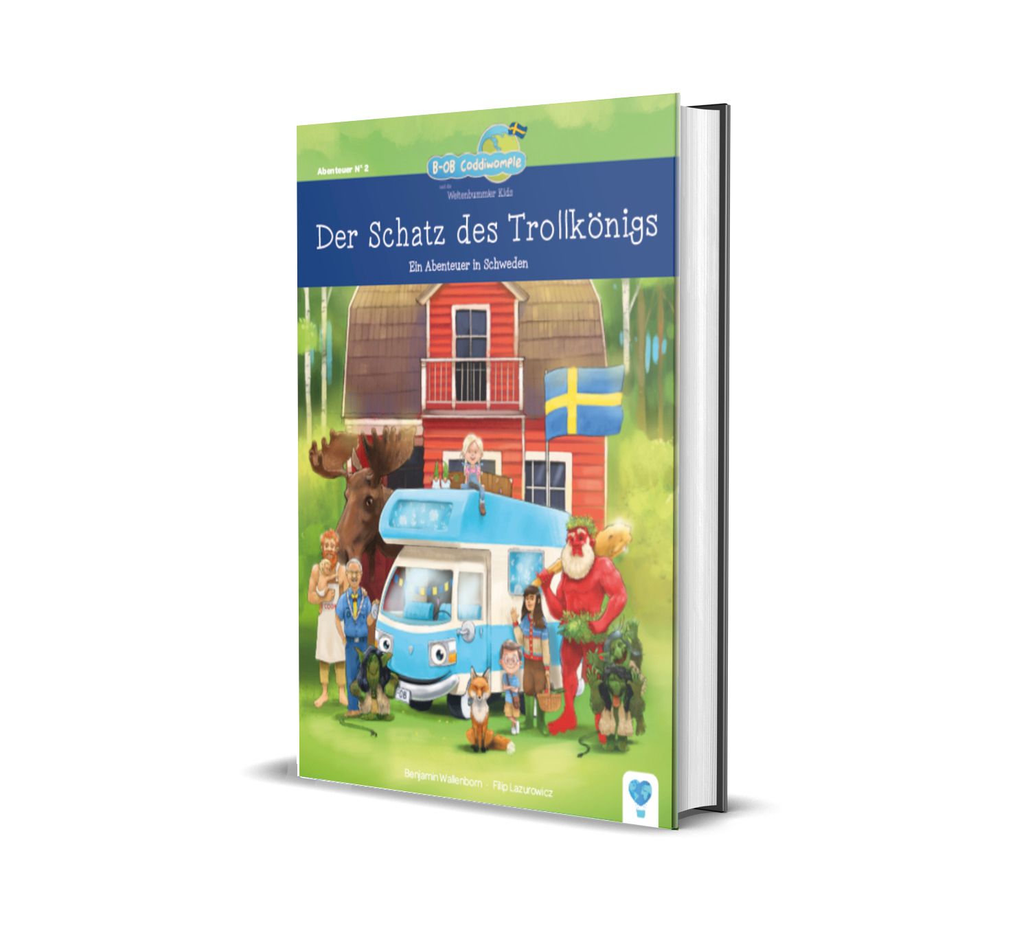 1624442650 Cover Kinderreisebuch. Der Schatz des Trollkönigs. Ein Abenteuer in Schweden