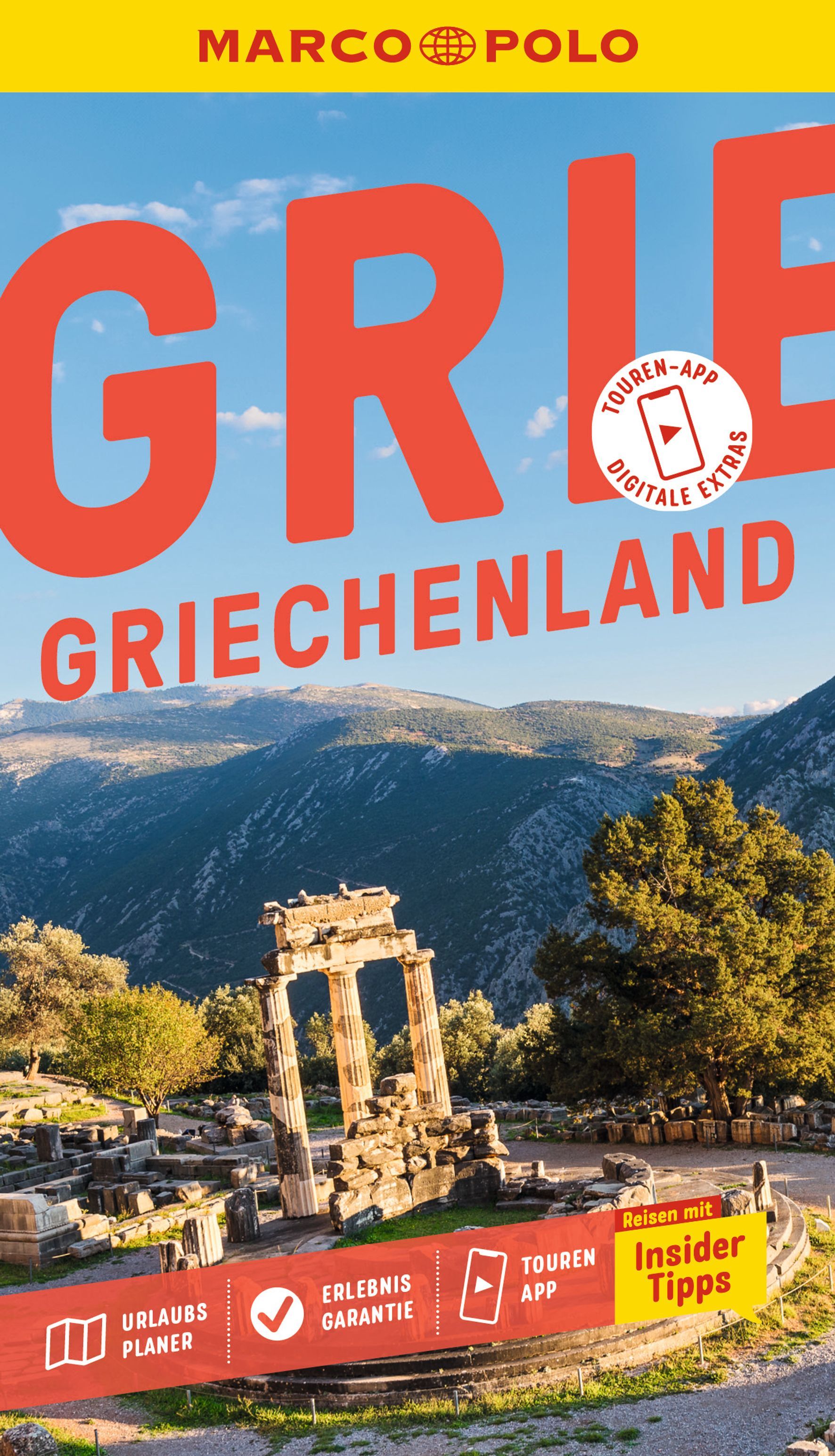 Griechenland, Ruinen, Berge, Sommer, Reiseführer