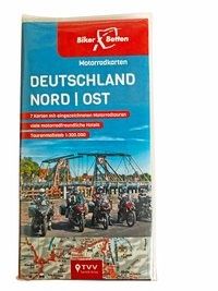 21-002 Motorradkarten Set Deutschland Nord-Ost