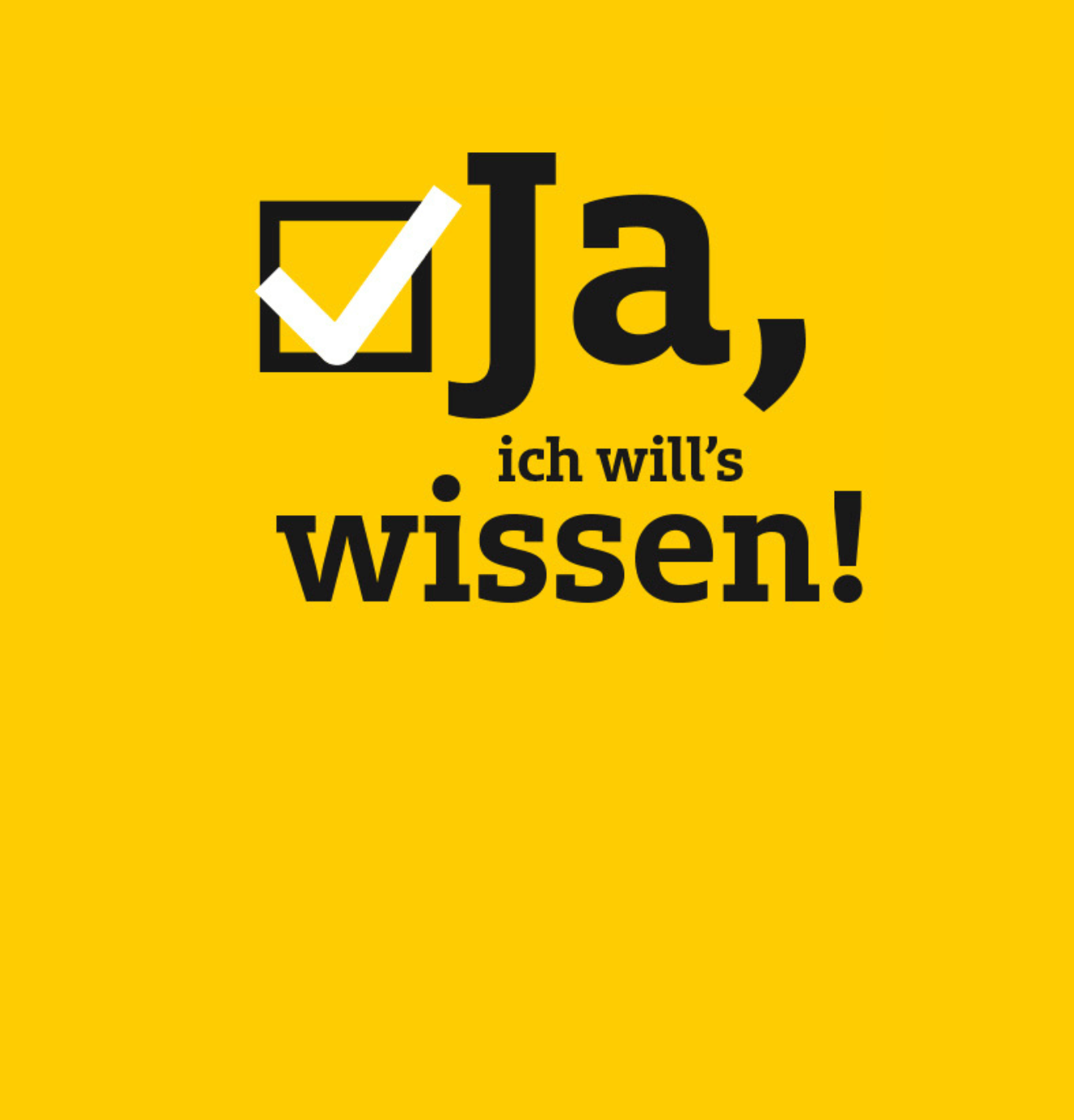 checkmark, box, gelb, text, design
