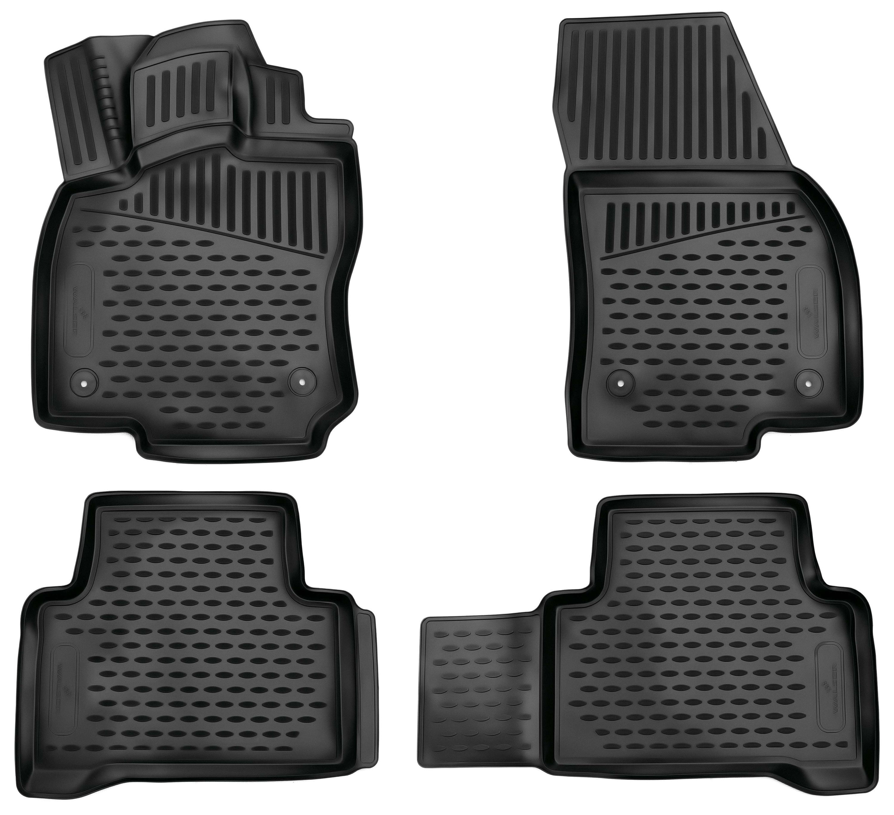 9001778750587_001 Fußmatten, Gummimatten XTR für VW Touran 20, schwarz