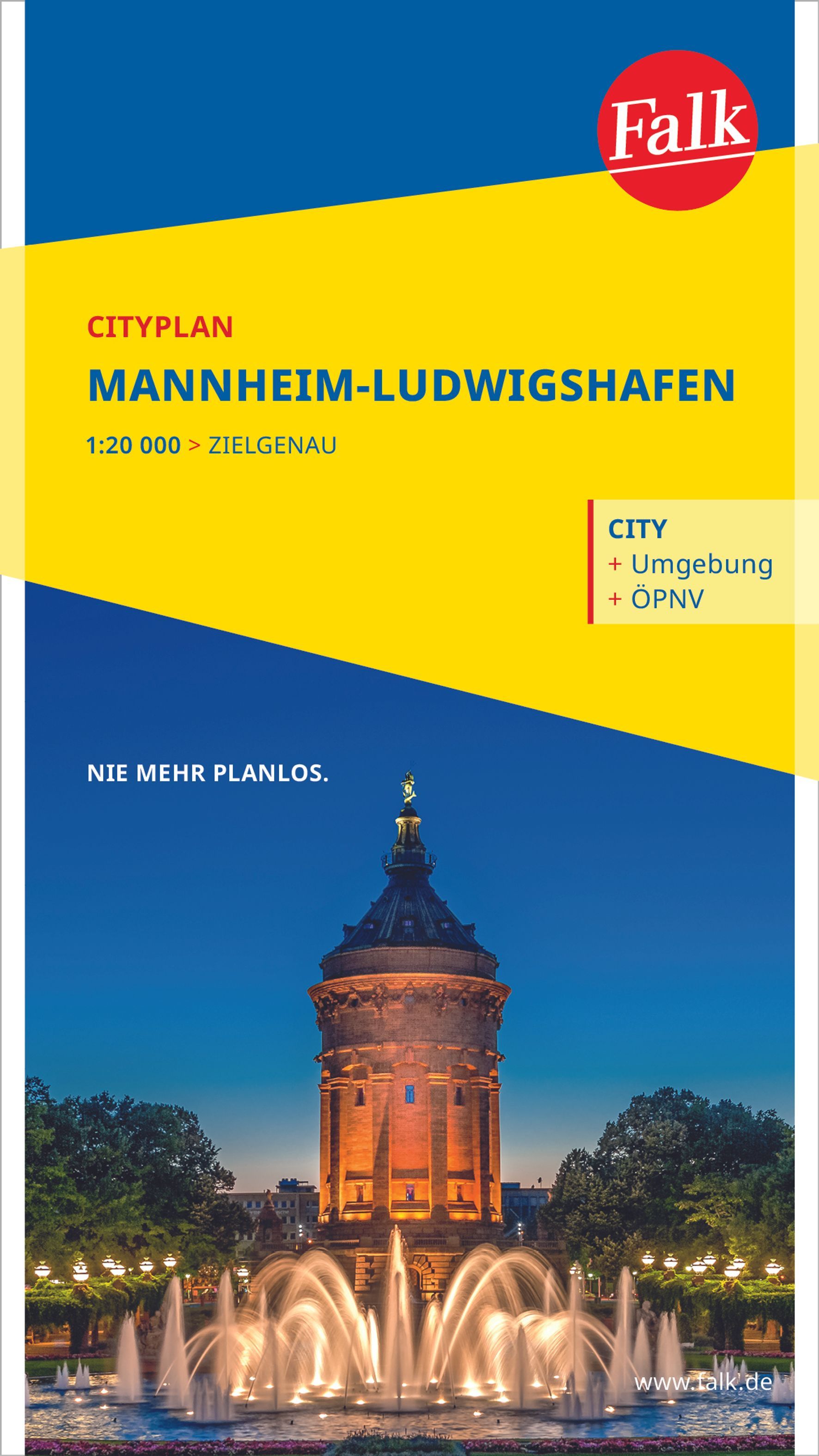 9783827900364 Cover Falk Cityplan Mannheim-Ludwigshafen
