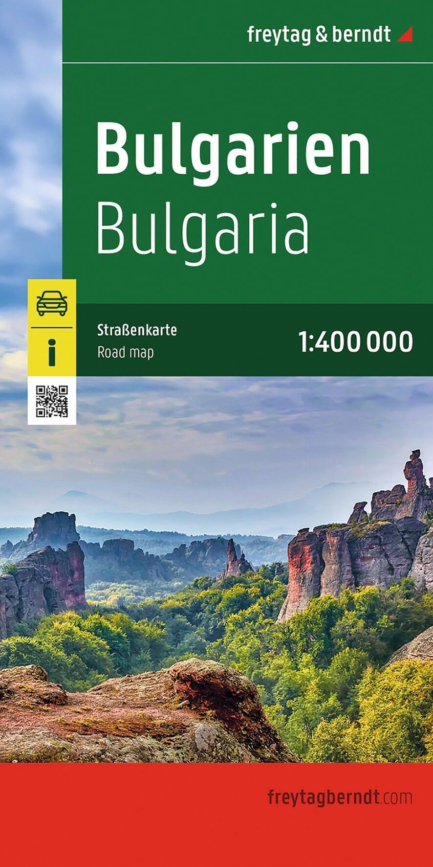 Reisekarte, Straßenkarte, Road map, Burg, Gebirge