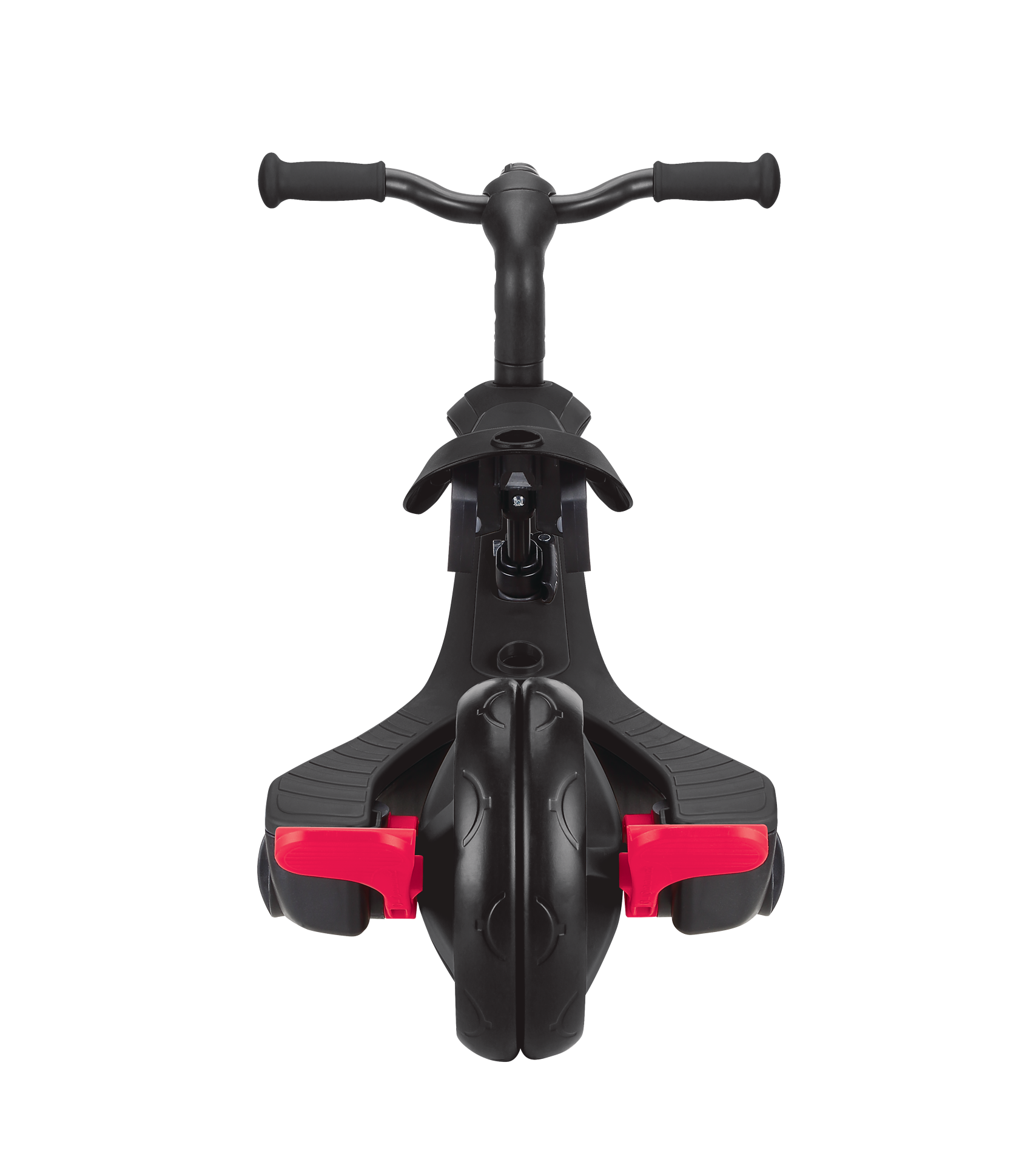 Transport, Fahrzeug, Kinderroller, Dreirad, Schwarz, Rad