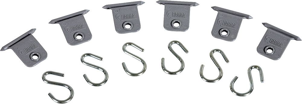 9910417-Haken_Kit_Awning_Hangers_6_Stueck_-Standard-03 Silberne Haken, Halter