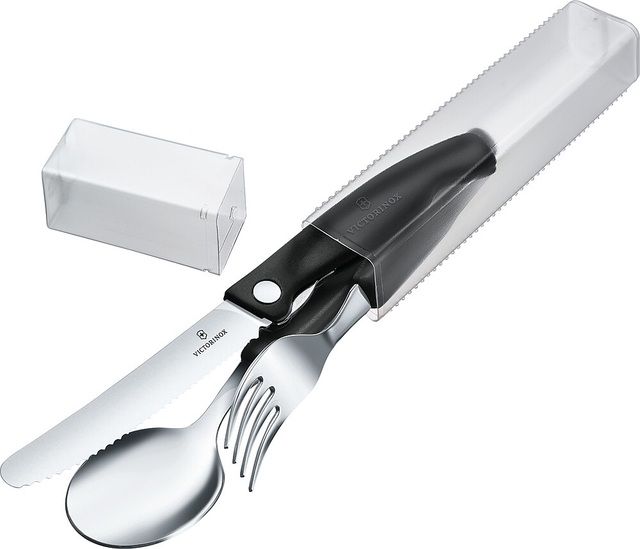Victorinox Besteck-Set Besteck, Gabel, Löffel, Messer, Waffe,