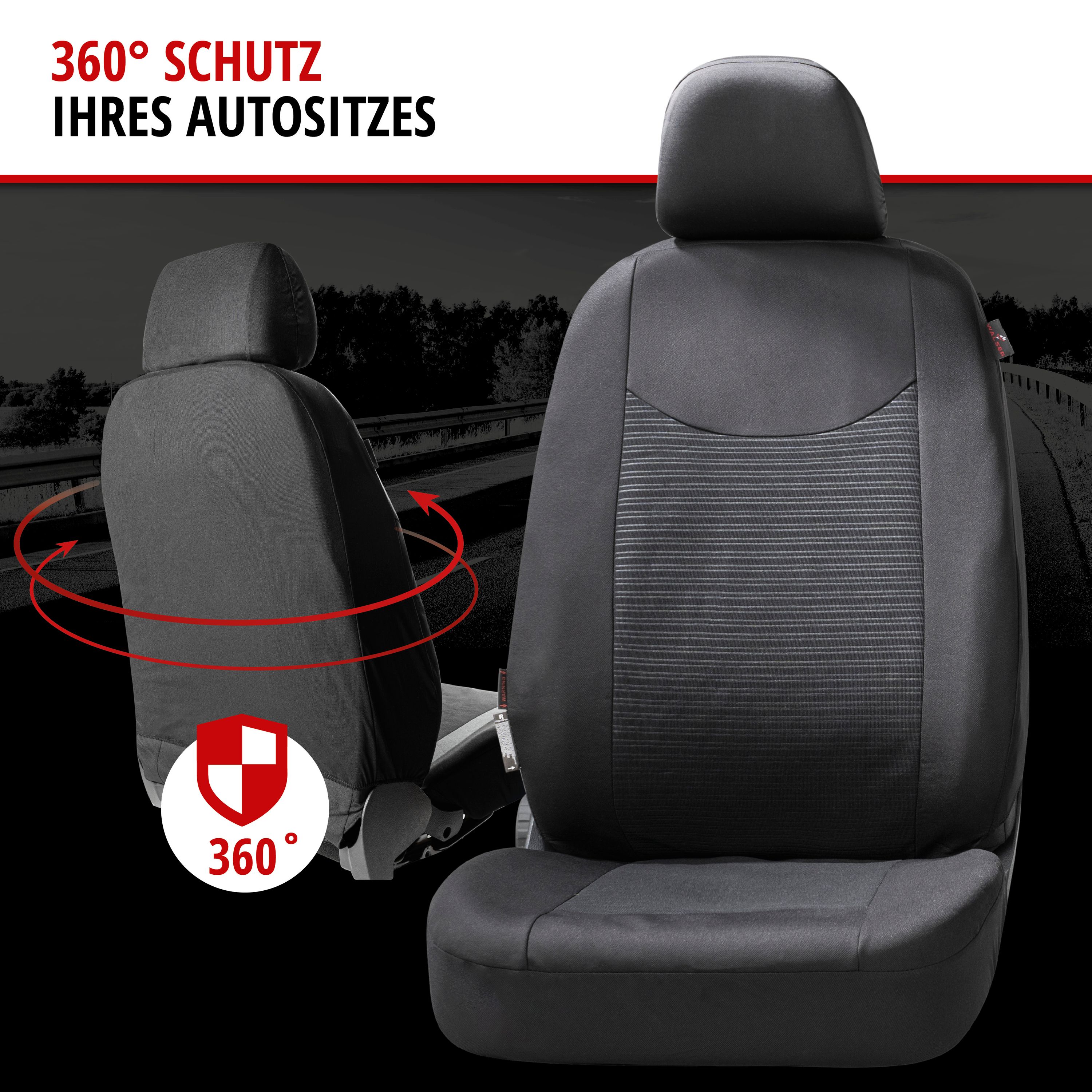 Autositzbezug Speedway Komplettset. 360° Schutz