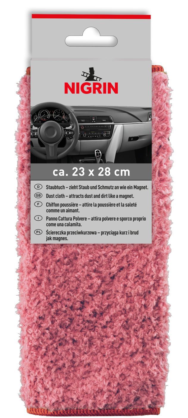 NIGRIN Staubtuch coral Dekoration für Zuhause
