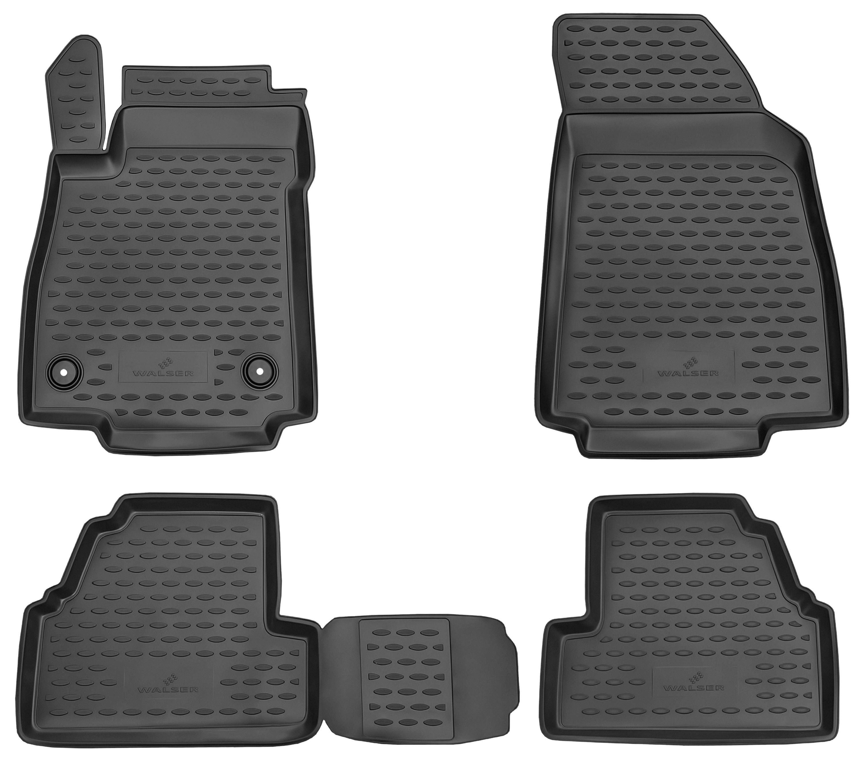 Fußmatten, Gummimatten XTR für Opel Mokka, schwarz