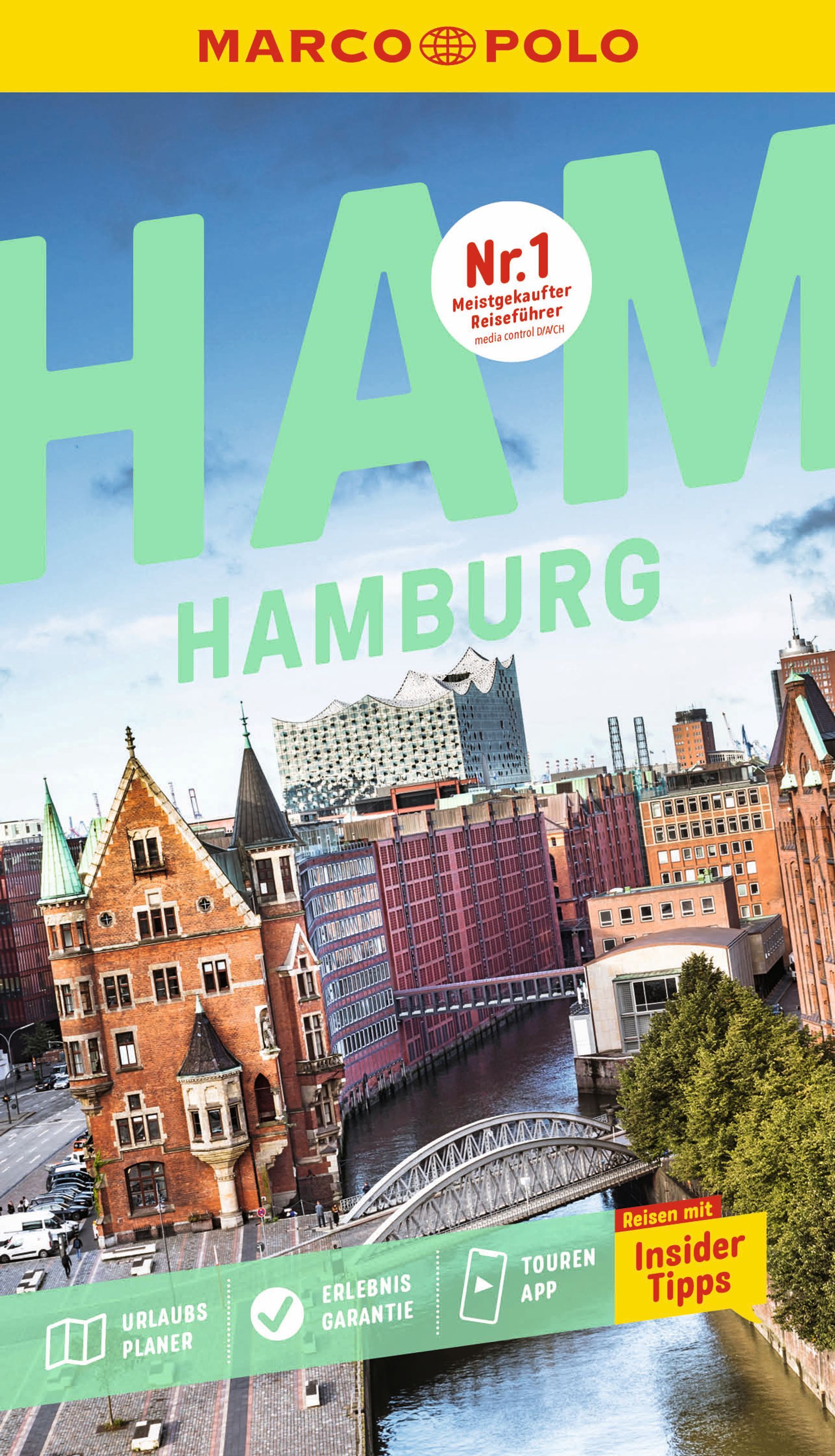 MARCO POLO Reiseführer Hamburg Cover MArco Polo Reiseführer Hamburg. Stadt, Werbung, Nachbarschaft, Plakat, Veröffentlichung