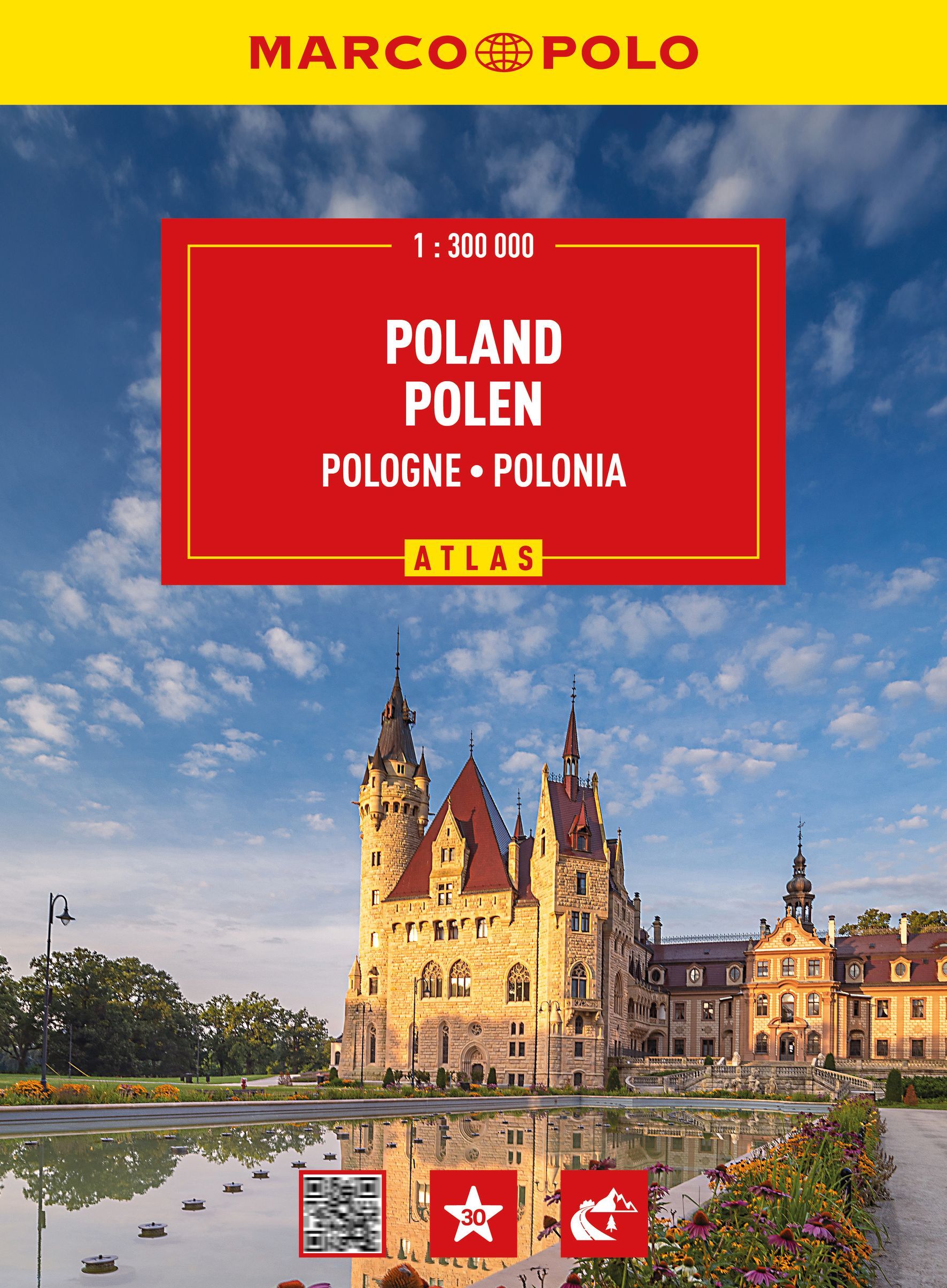 landmark, castle, Poland, atlas, tourist-attraction
