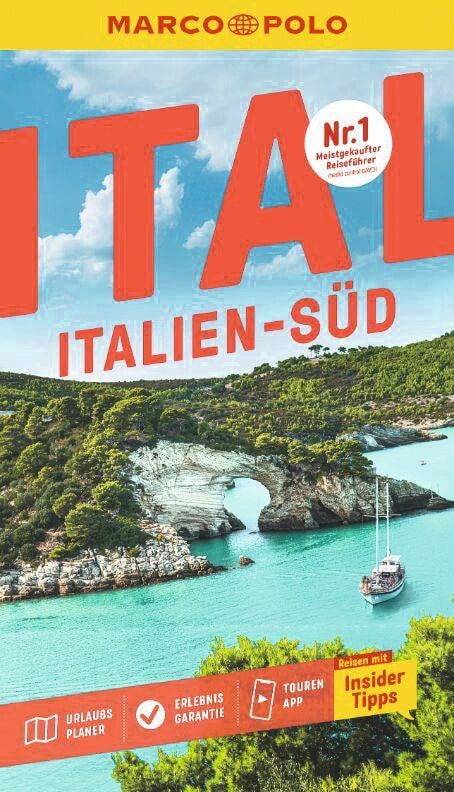 Reisebuch, Italien Süd, Reiseführer, Tourenplaner, Insider Tipps
