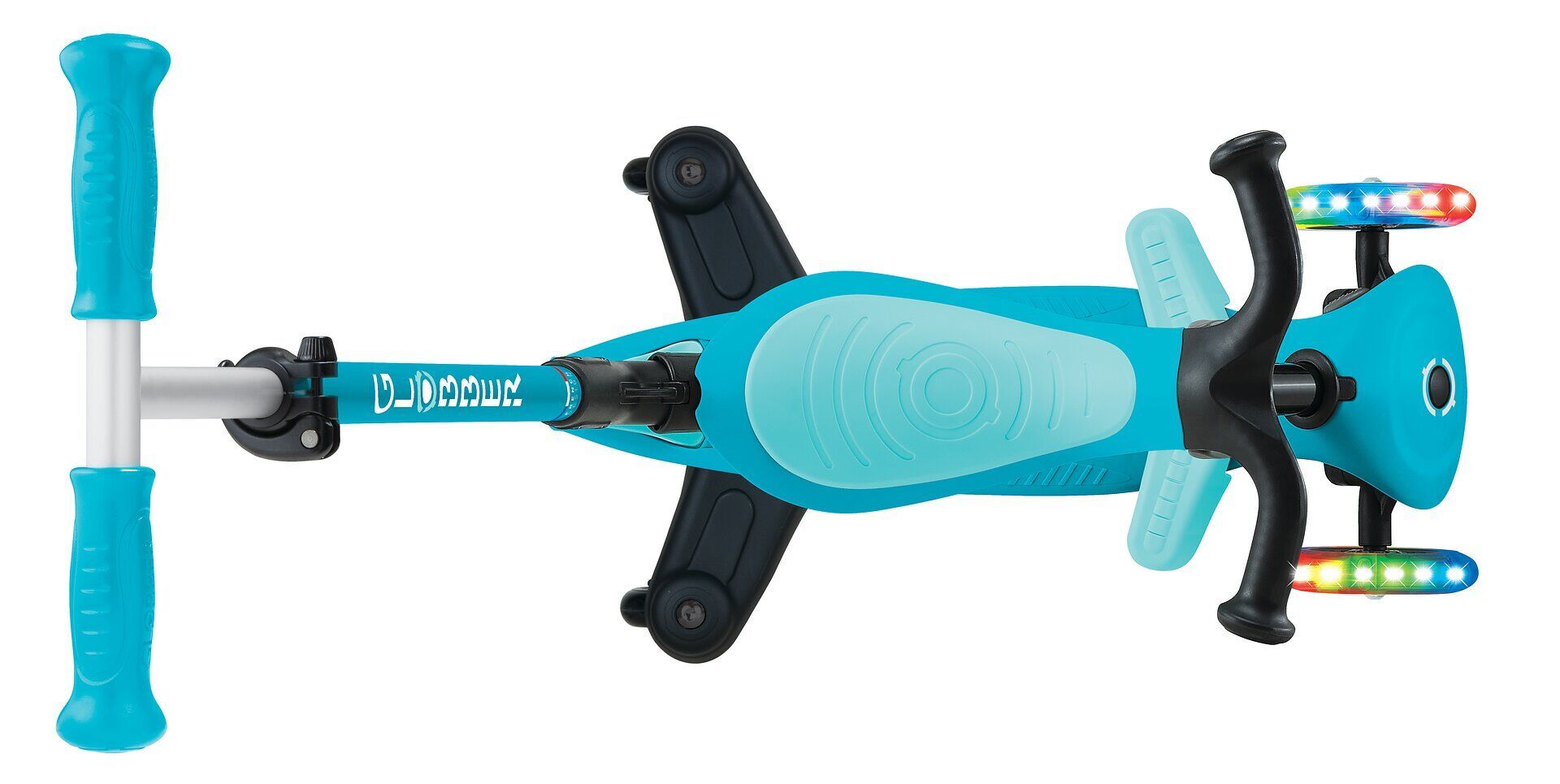 Roller, Transport, Fahrzeug, Rad,Tretroller, Türkis, Kinderroller