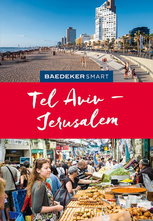 9783829734349 Cover Baedeker Smart Reiseführer Tel Aviv, Jerusalem