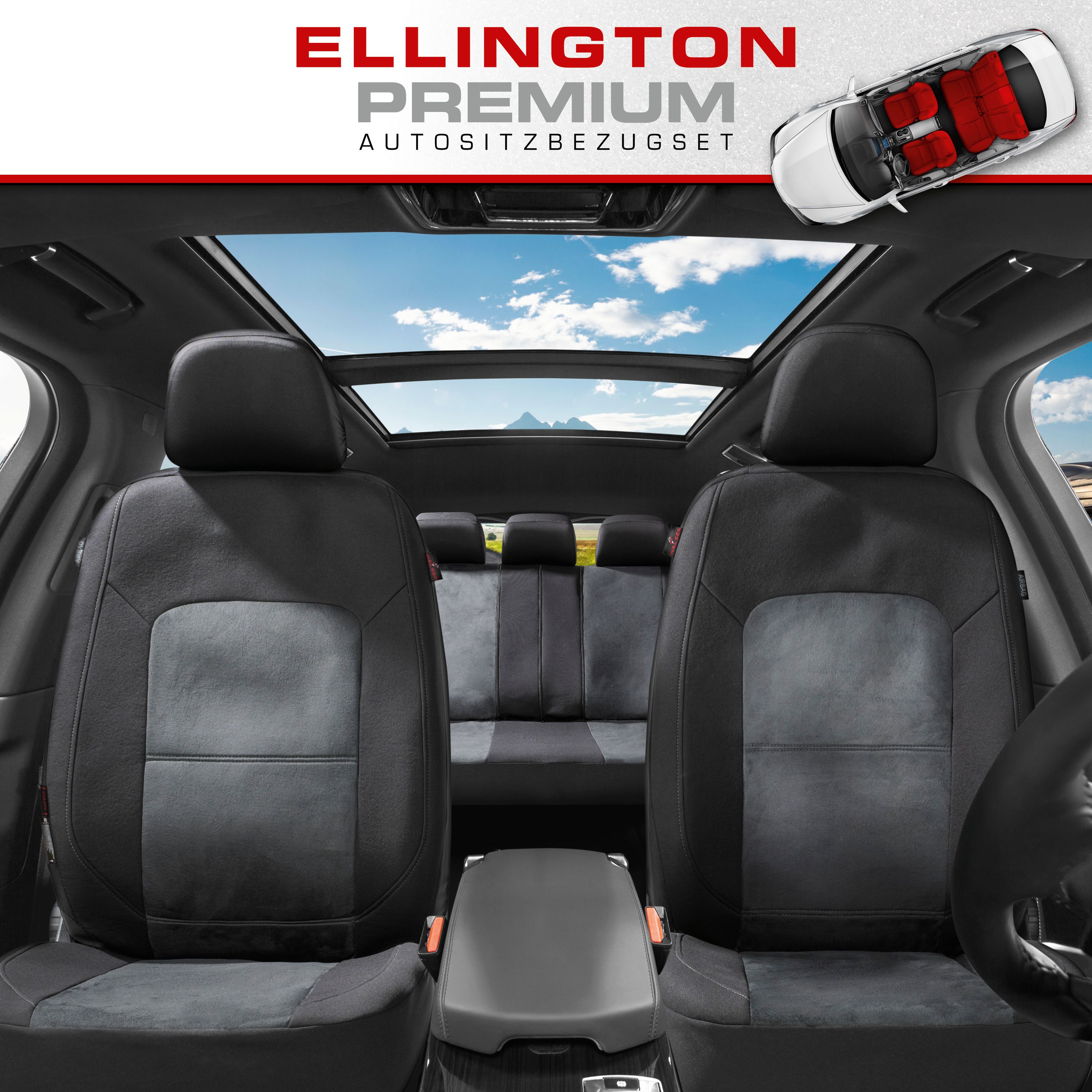 Autsitzbezug Ellington Komplettset