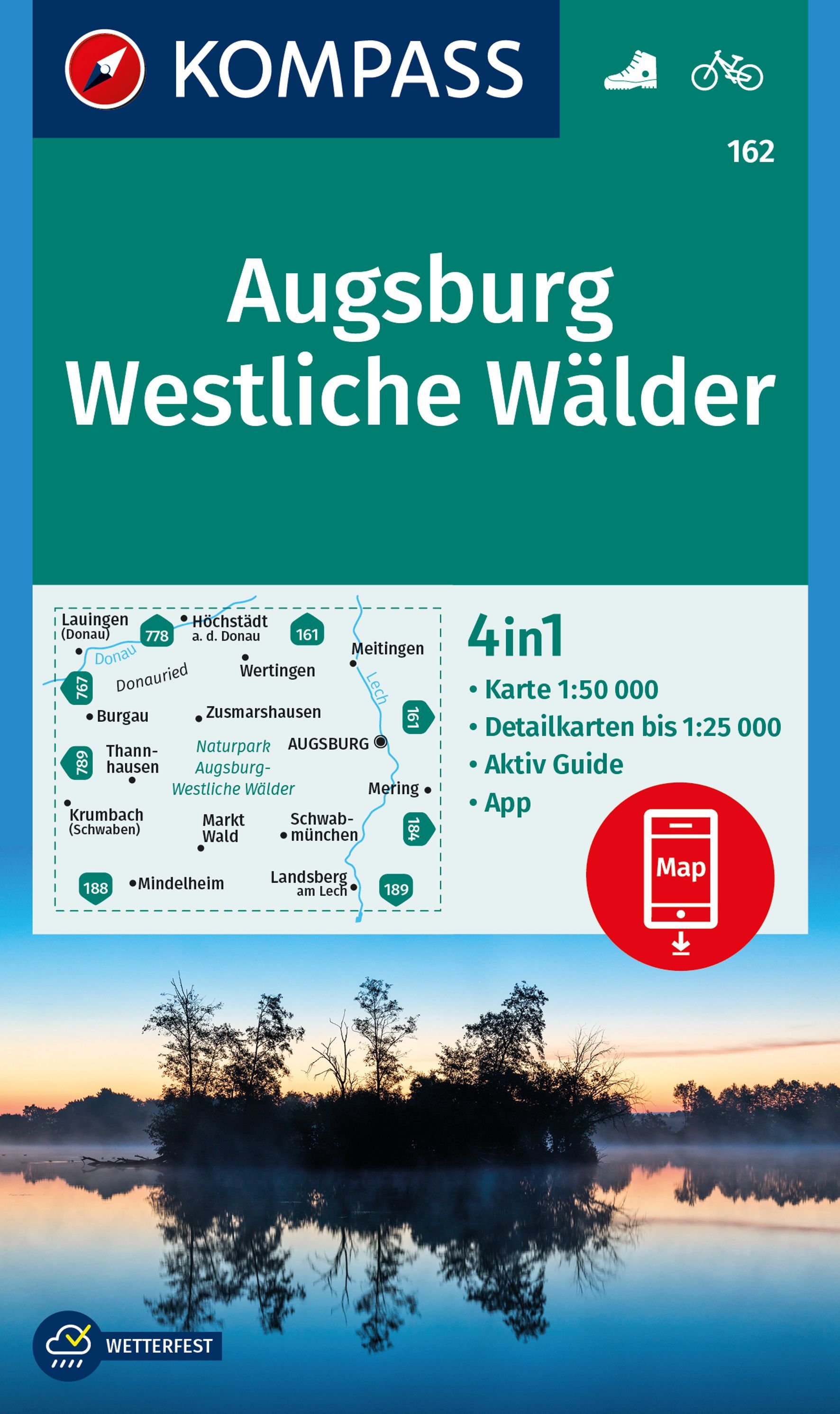 9783991542032 Cover, Karte Augsburg