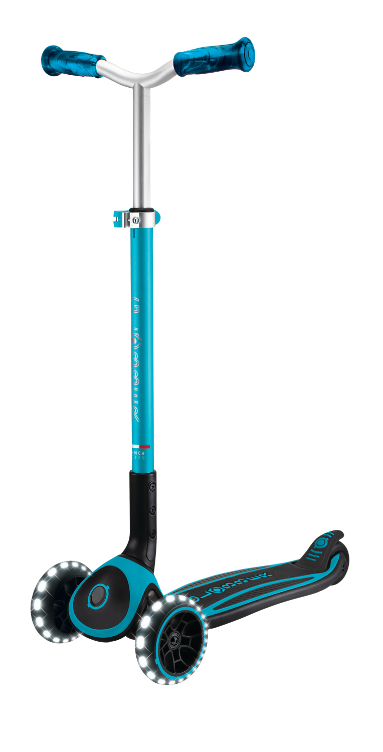 Tretroller, Scooter, LED-Räder, Schaumal, Kinderroller