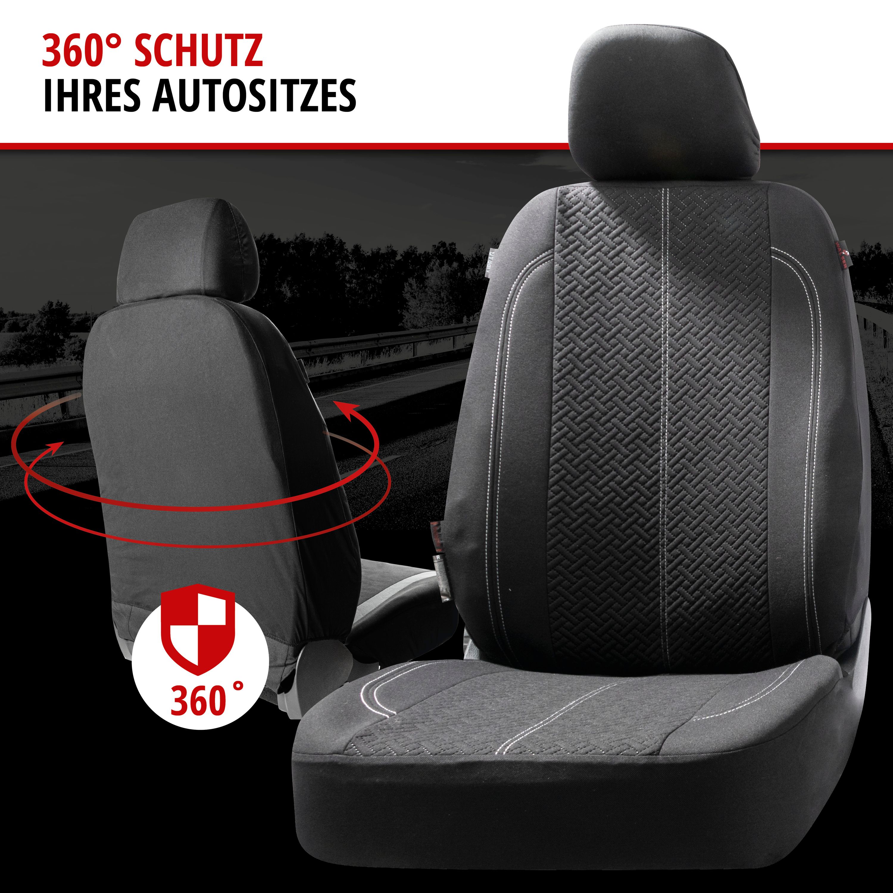9001778118530_006 Autositzbezug Tratto für zwei Vordersitze