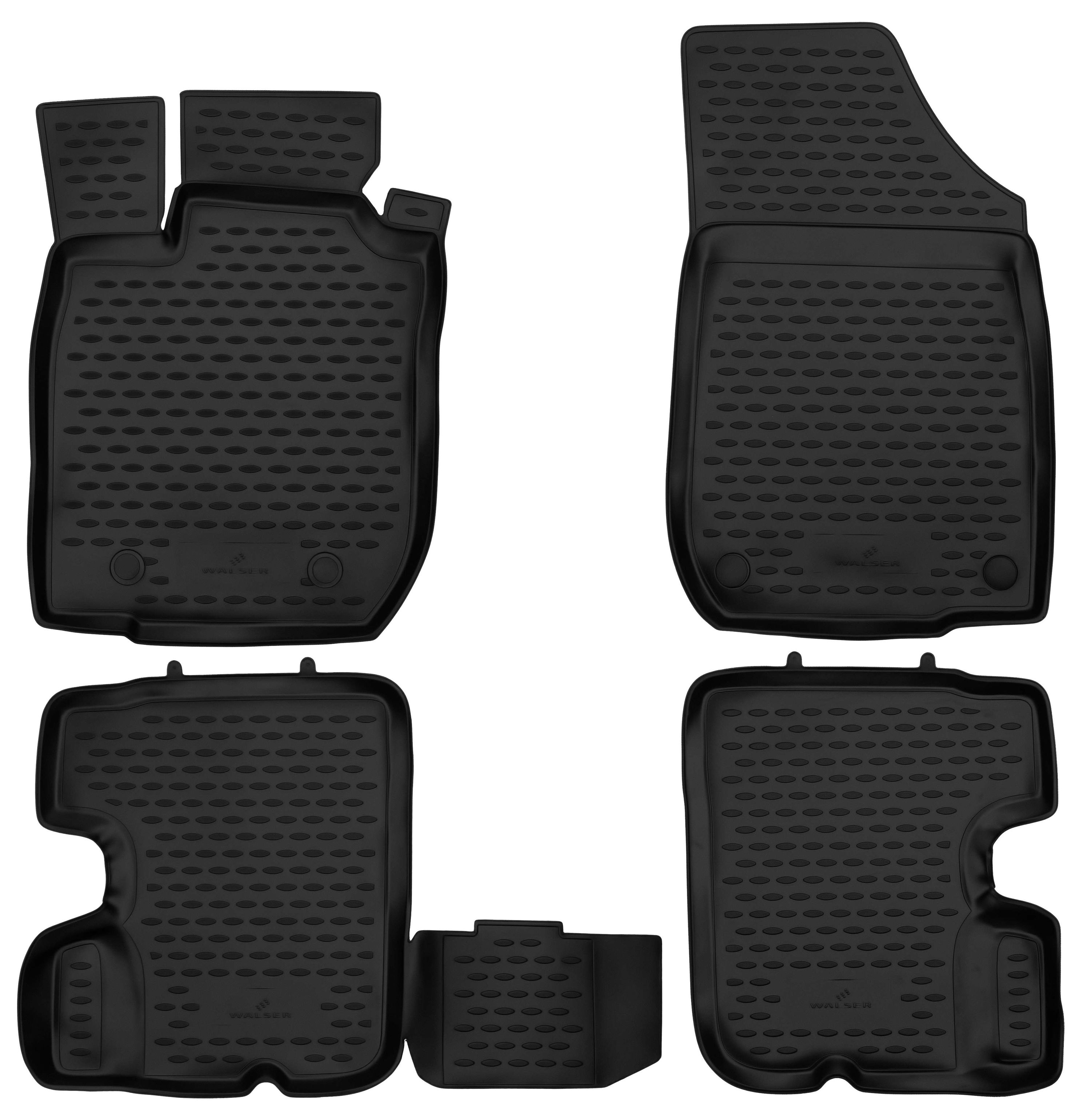 9001778751355_001 Fußmatte, Gummimatten XTR für Dacia Sandero I, schwarz