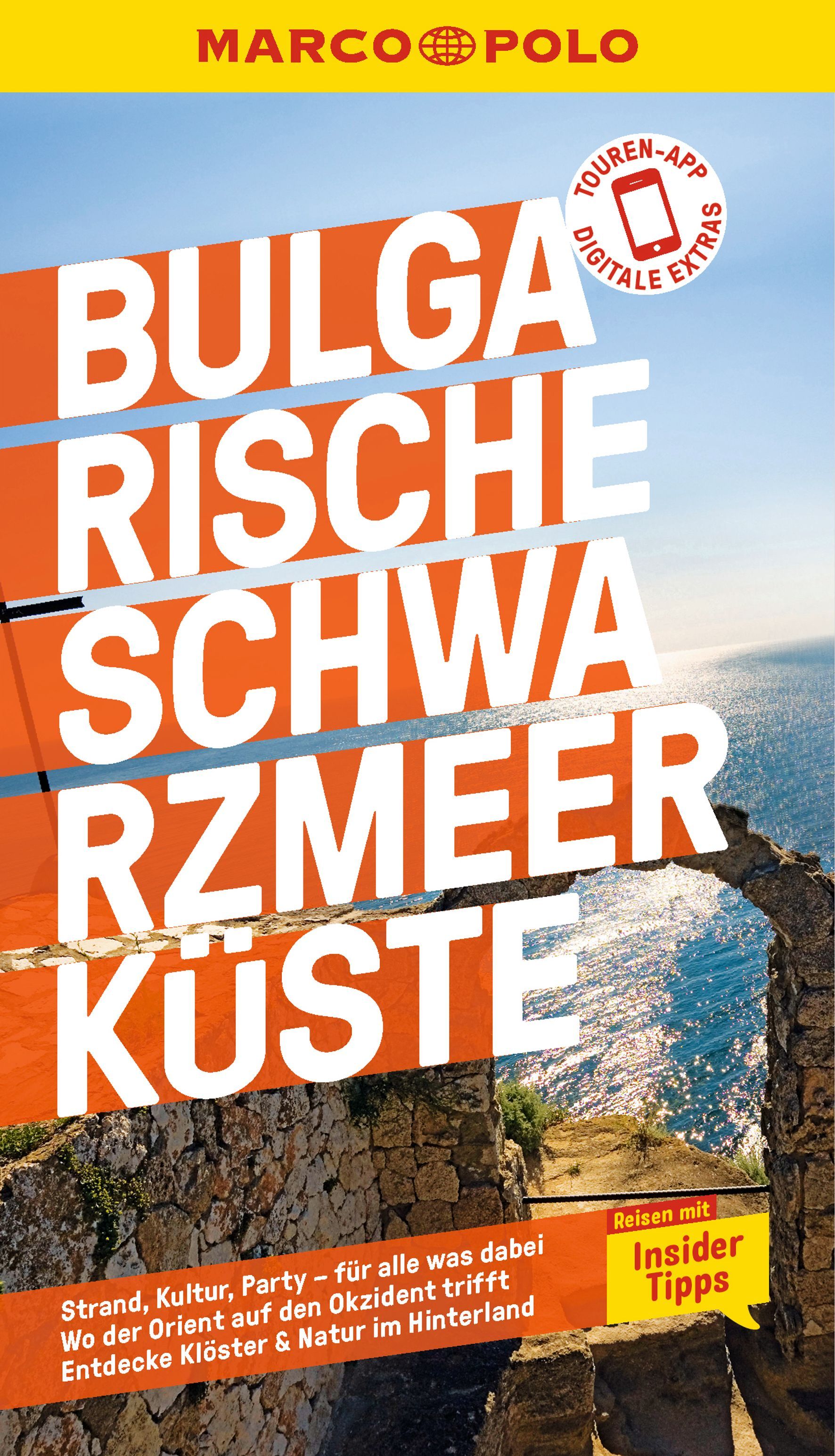 MARCO POLO Reiseführer Bulgarische Schwarzmeerküs. Werbung, Plakat, Veröffentlichung, Buch,