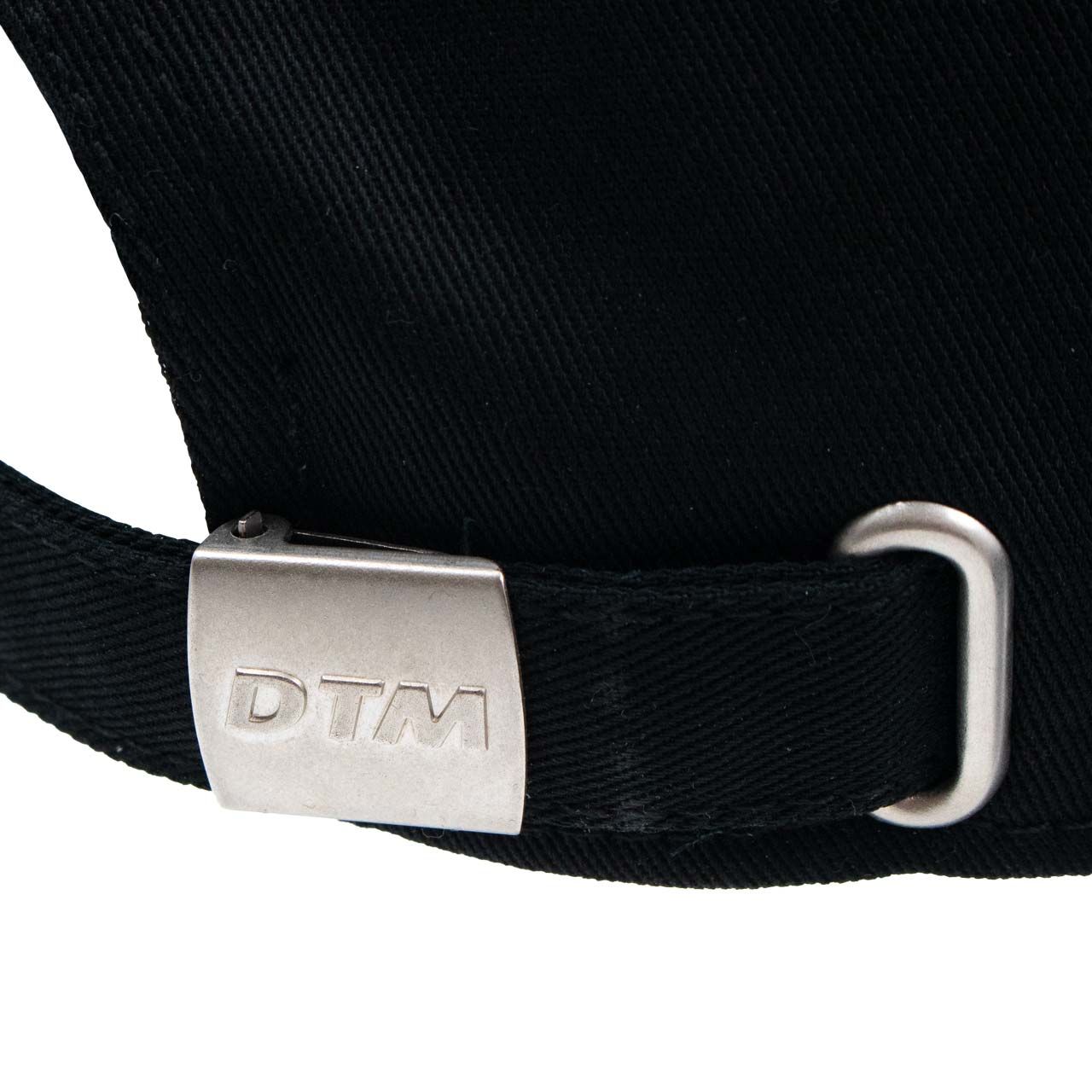 DTM Cap schwarz mit gelbem DTM Schriftzug, Metall Details
