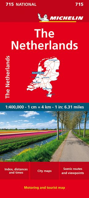 9782067170629 Cover Michelin Nationalkarte Niederlande