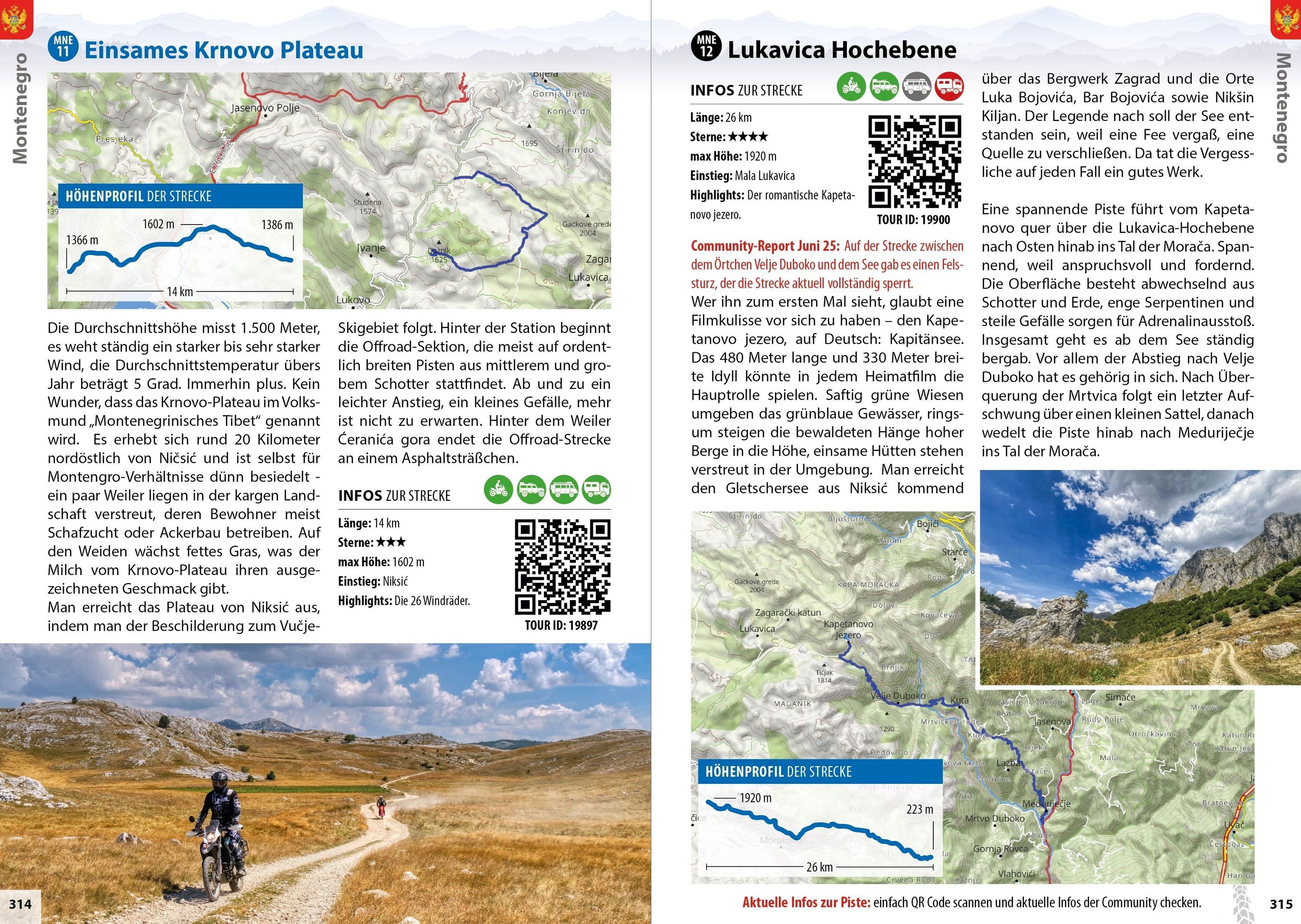 Berge, Landschaft, Wanderer, Bike-Tour, Offroad