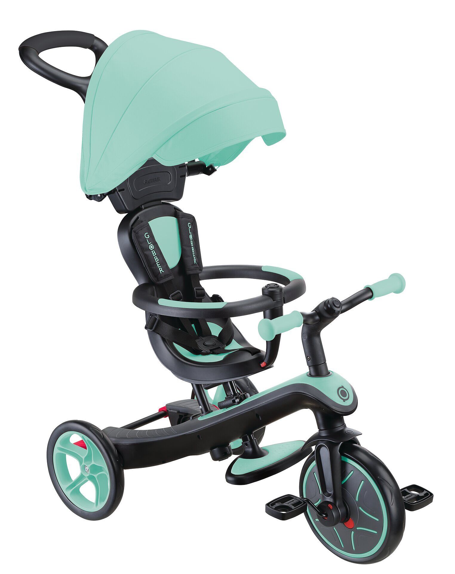 Transport, Fahrzeug, Kinderroller, Dreirad, Mint, Rad