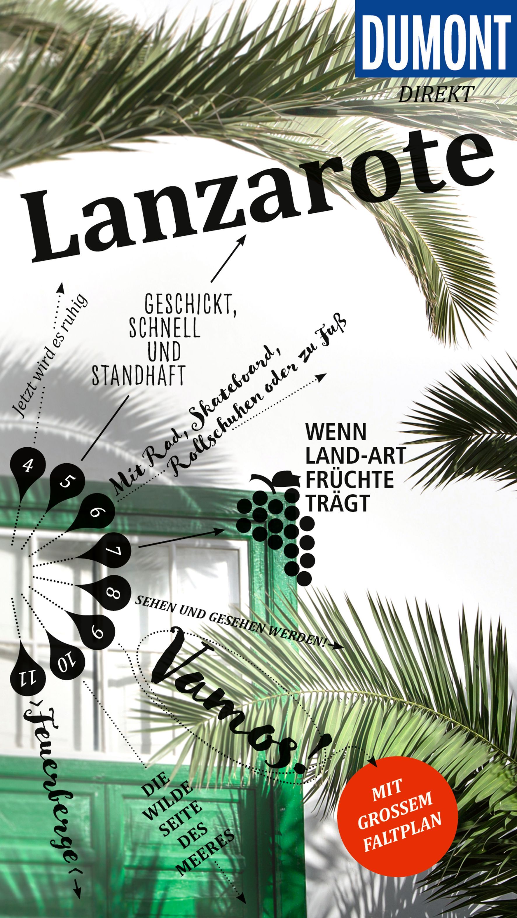 9783616000244 Cover Dumont direkt Reiseführer Lanzarote